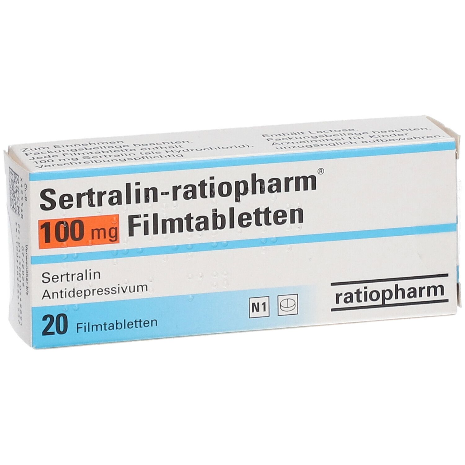 Sertralin-ratiopharm® 100 mg