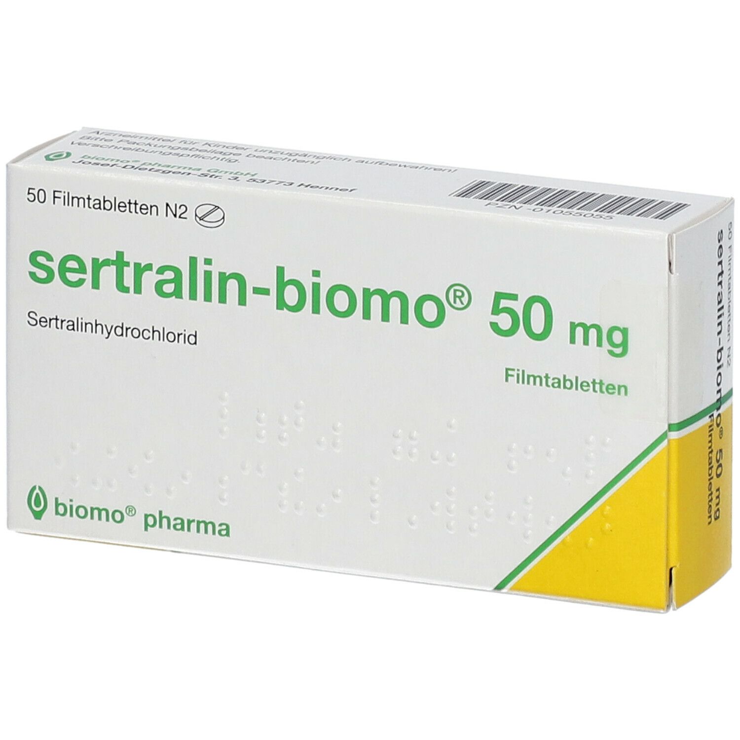 sertralin-biomo® 50 mg