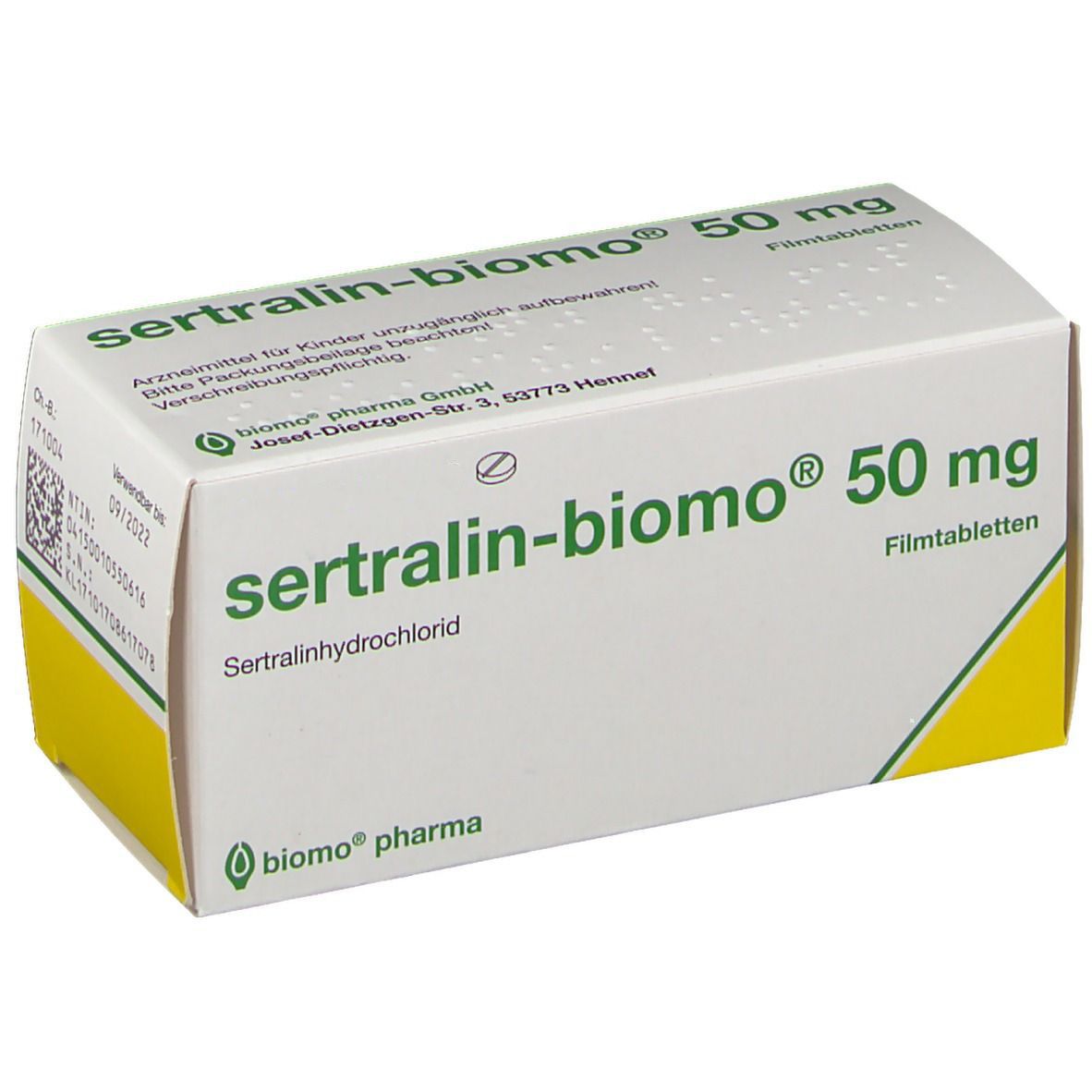 sertralin-biomo® 50 mg