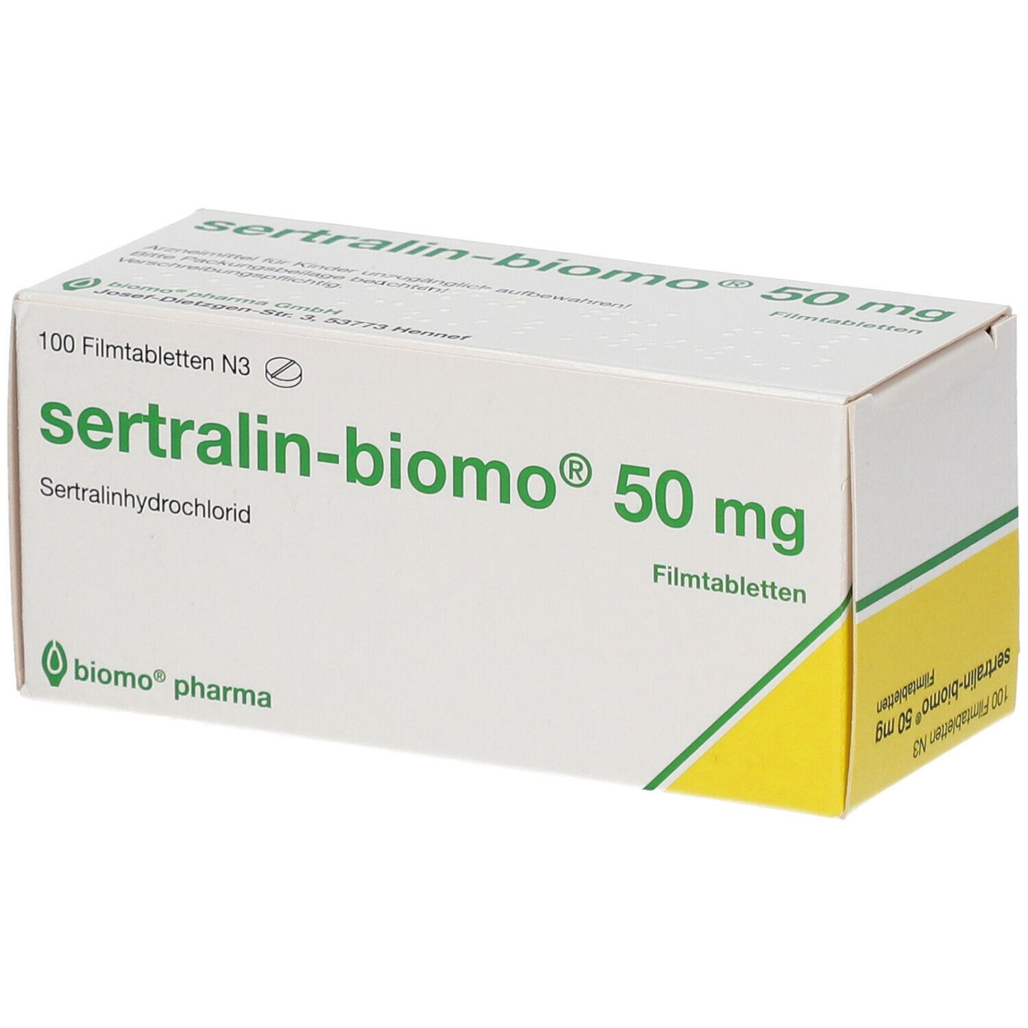 sertralin-biomo® 50 mg