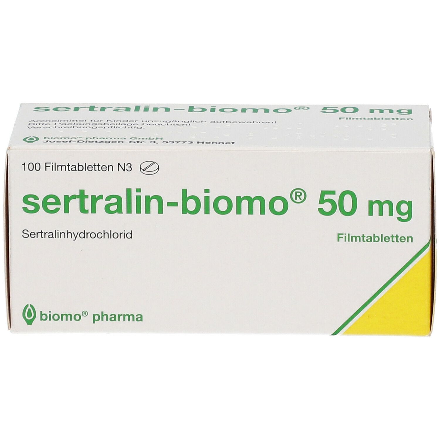sertralin-biomo® 50 mg