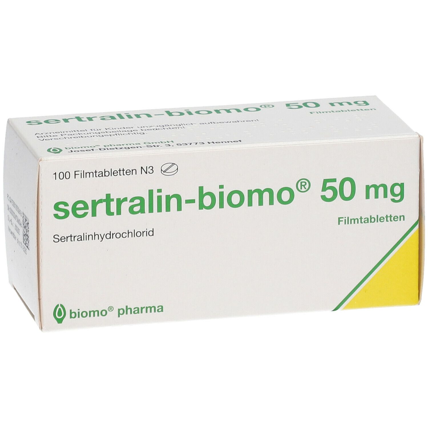 sertralin-biomo® 50 mg