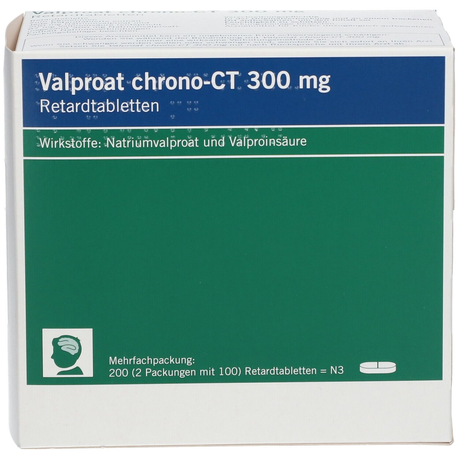 Valproat Chrono - Ct 300Mg