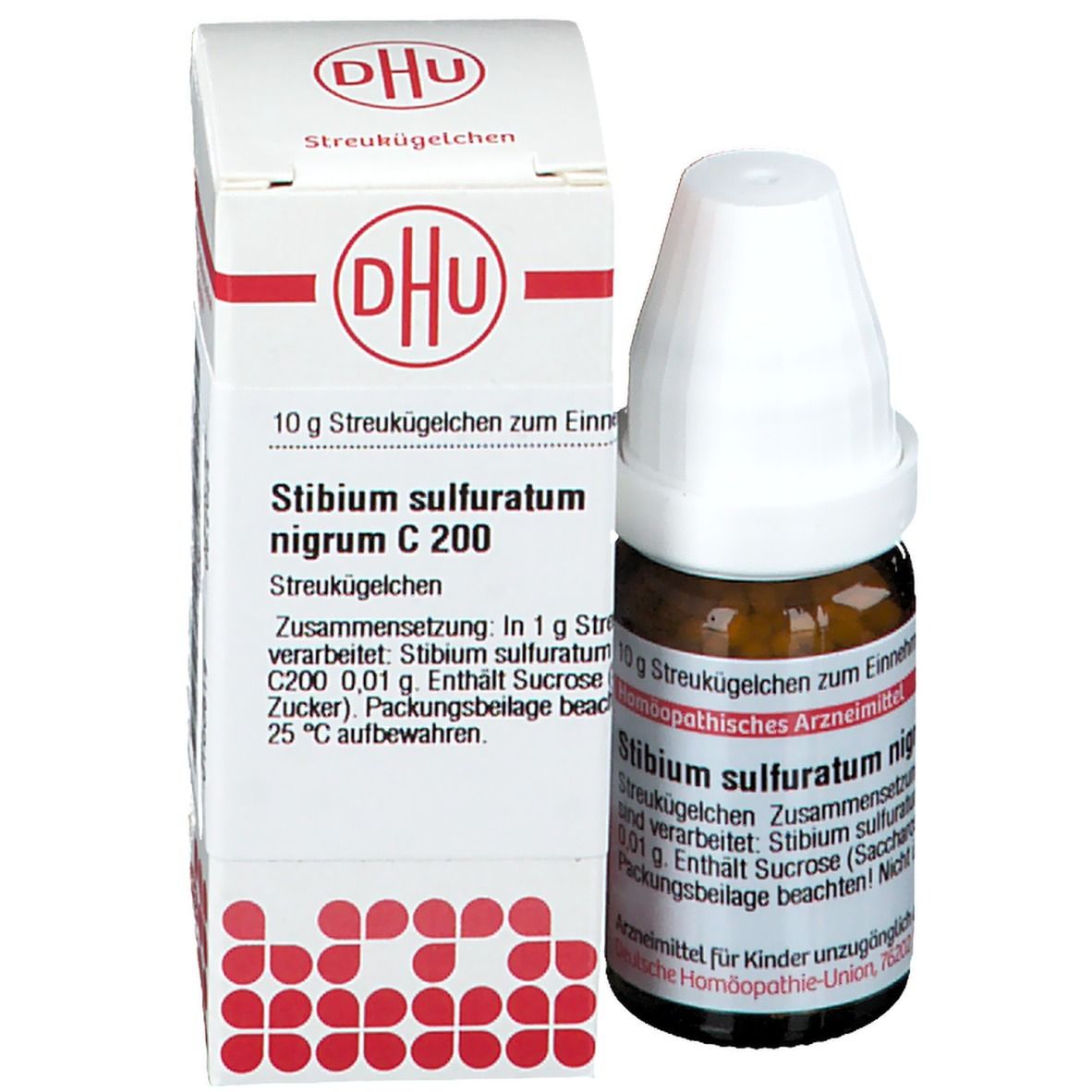 DHU Stibium Sulfuratum Nigrum C200