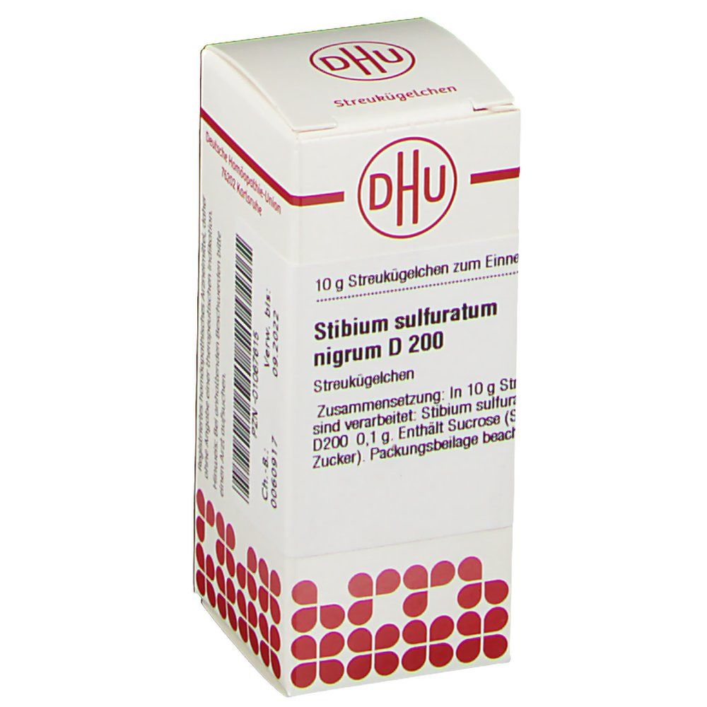 DHU Stibium Sulfuratum Nigrum D200