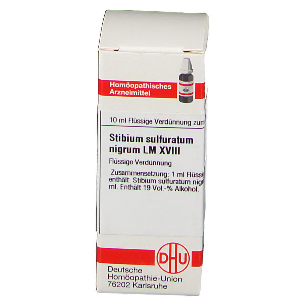 DHU Stibium Sulfuratum Nigrum LM XVIII