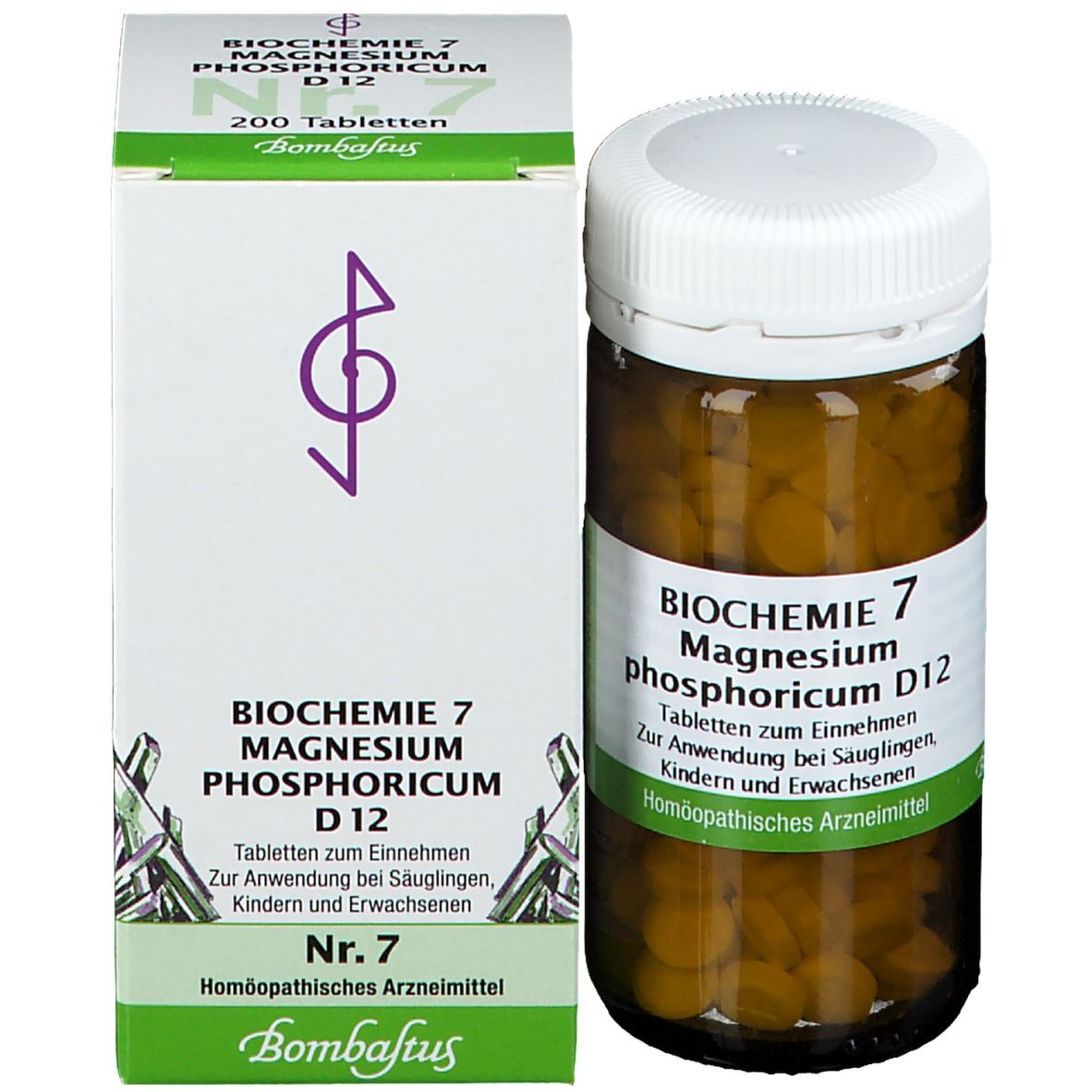 Bombastus Biochemie 7 Magnesium phosphoricum D 12 Tabletten
