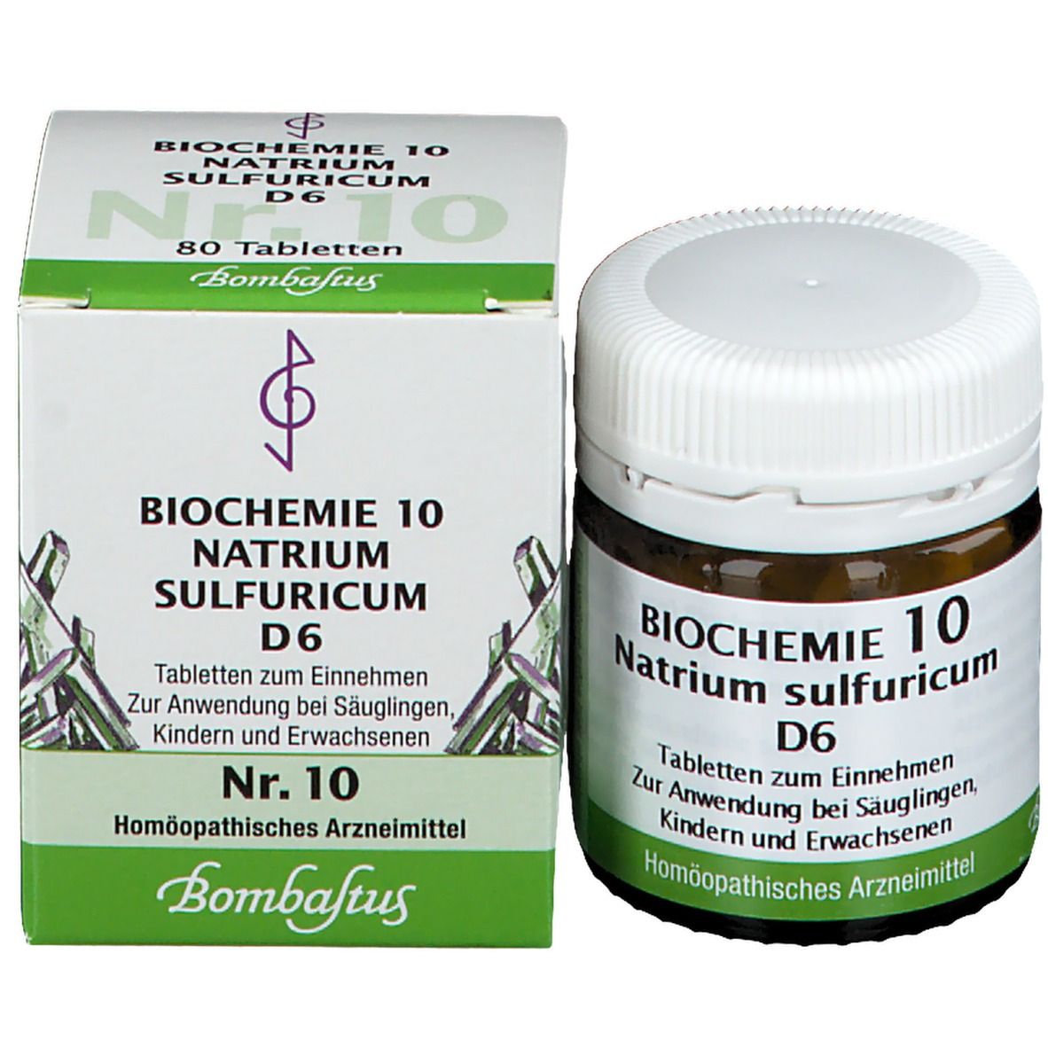 Bombastus Biochemie 10 Natrium sulfuricum D 6 Tabletten