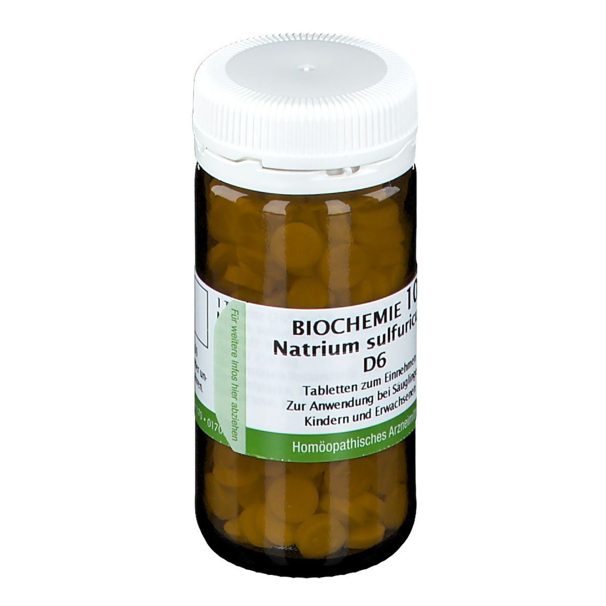 Bombastus Biochemie 10 Natrium sulfuricum D 6 Tabletten