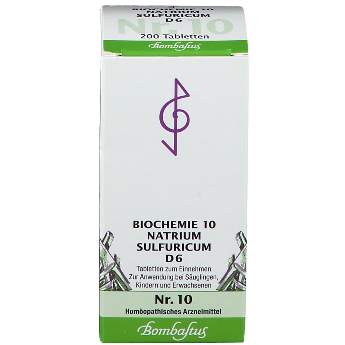 Bombastus Biochemie 10 Natrium sulfuricum D 6 Tabletten