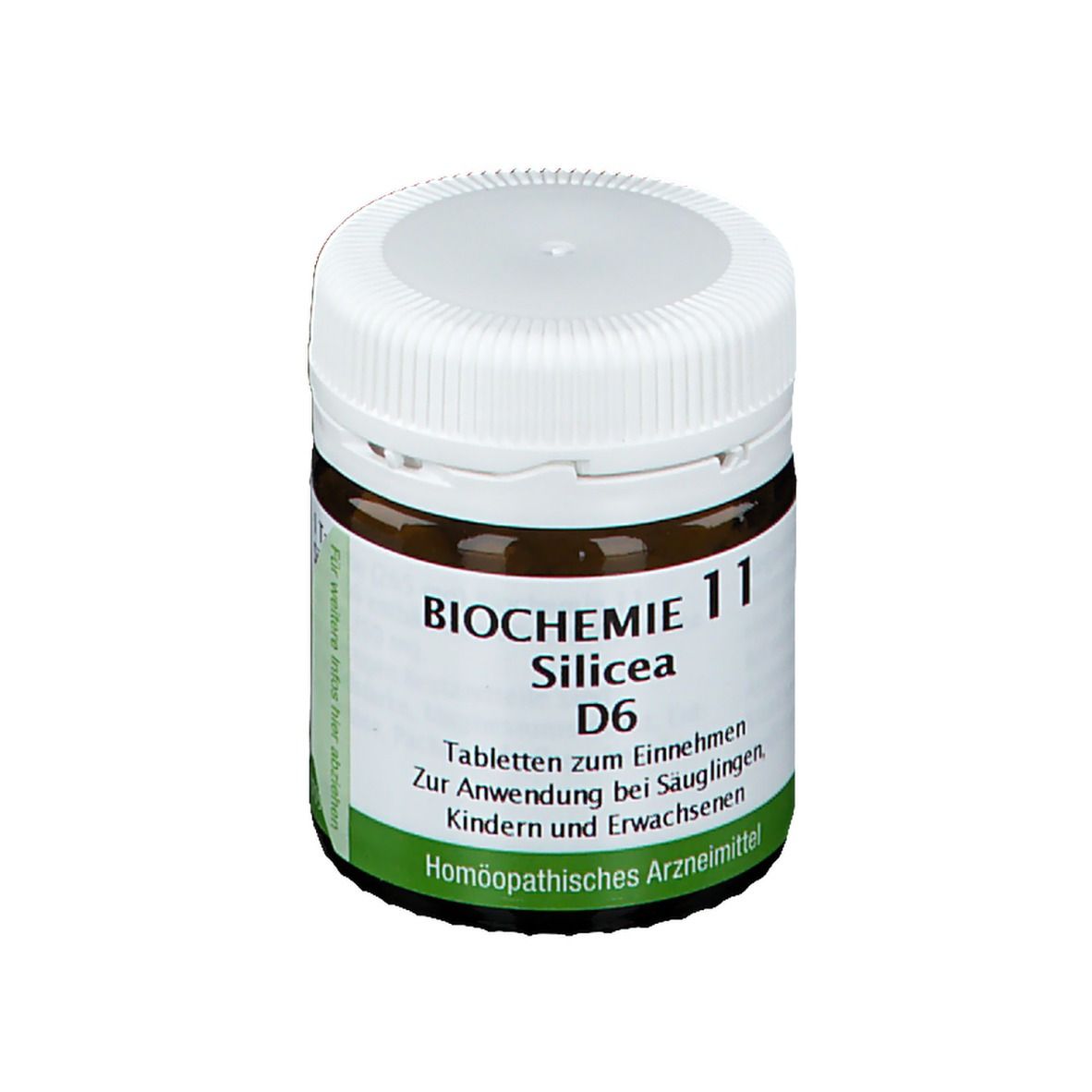 Bombastus Biochemie 11 Silicea D 6 Tabletten