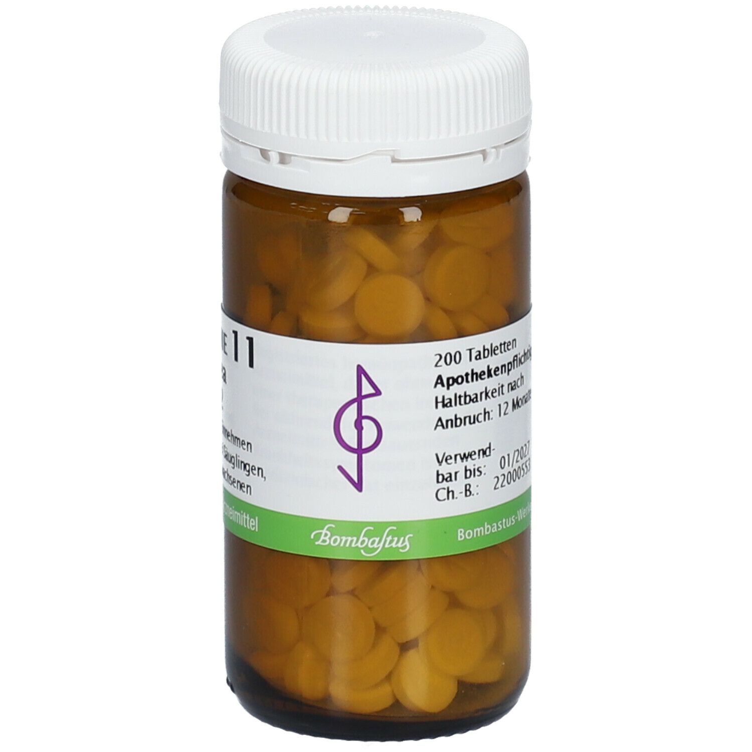 Bombastus Biochemie 11 Silicea D12 Tabletten