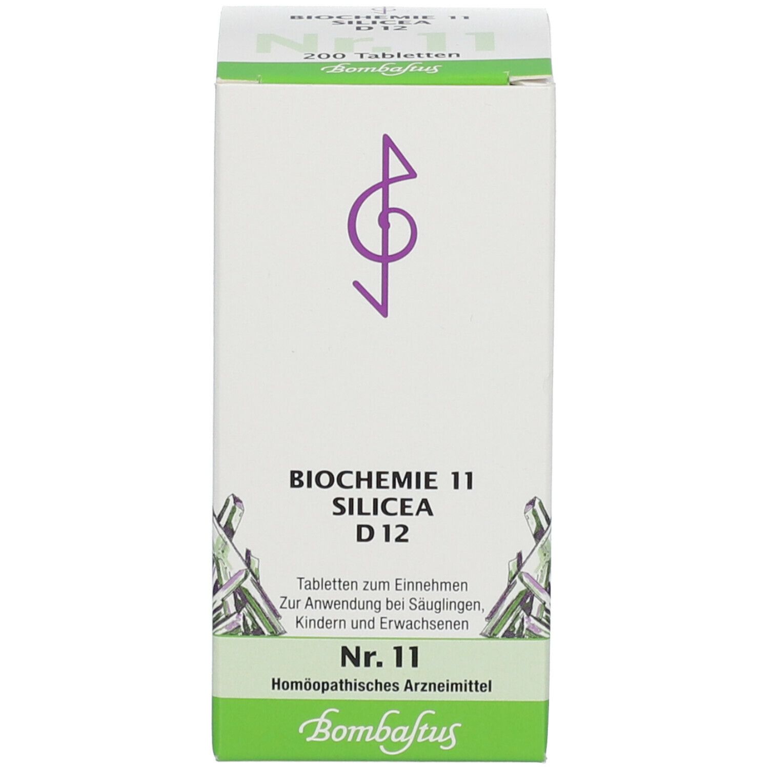 Bombastus Biochemie 11 Silicea D12 Tabletten