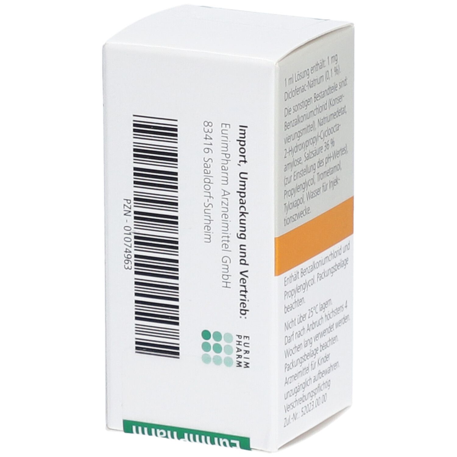VOLTAREN optha 1 mg/ml