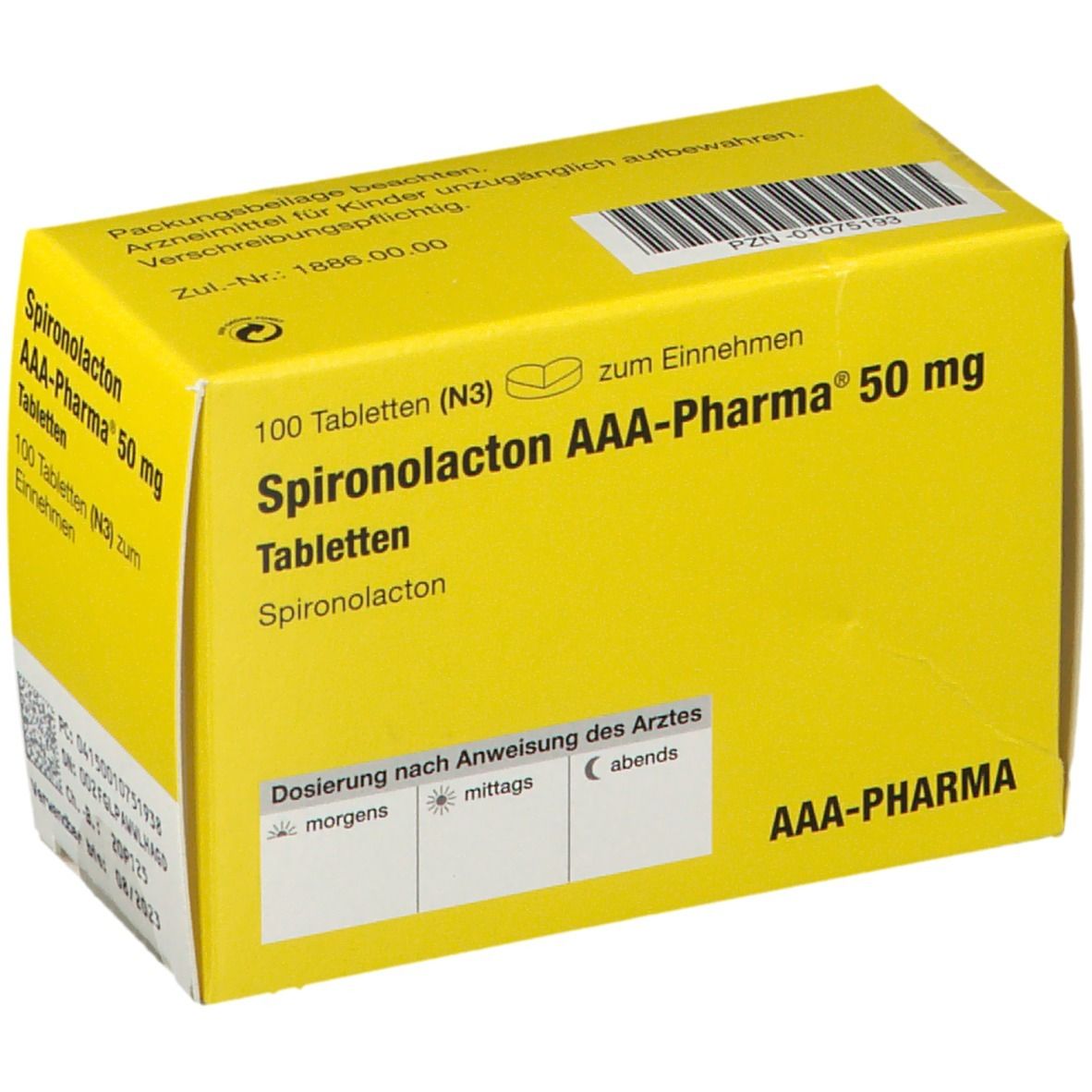 Spironolacton AAA-Pharma® 50 mg