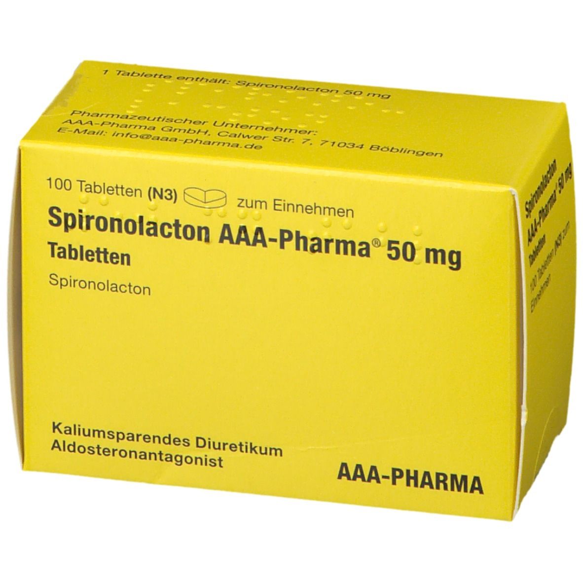 Spironolacton AAA-Pharma® 50 mg