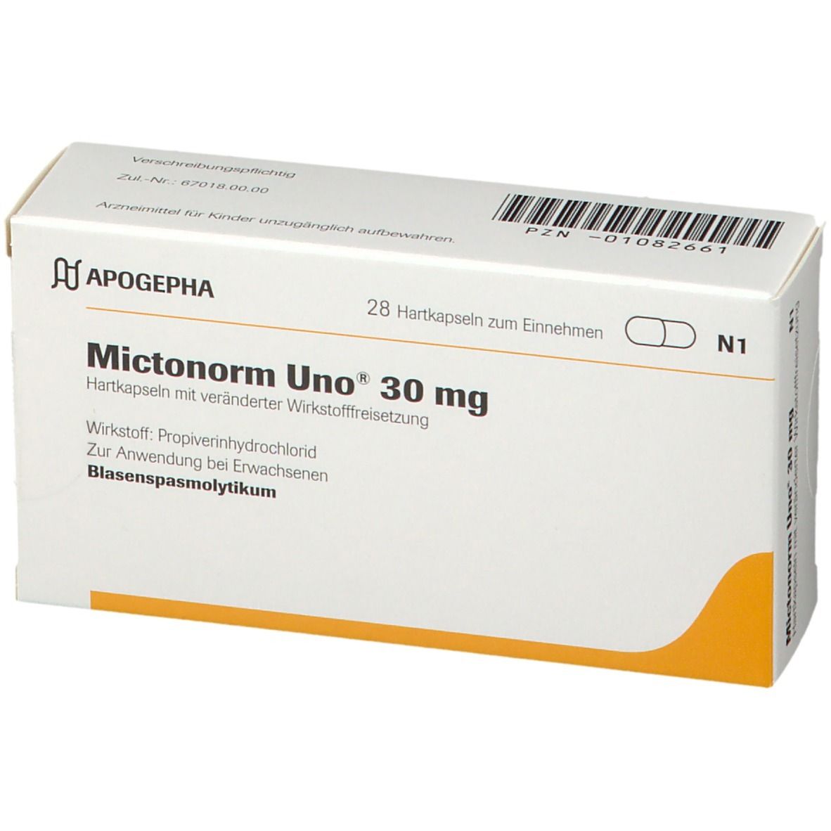 Mictonorm® Uno 30 mg
