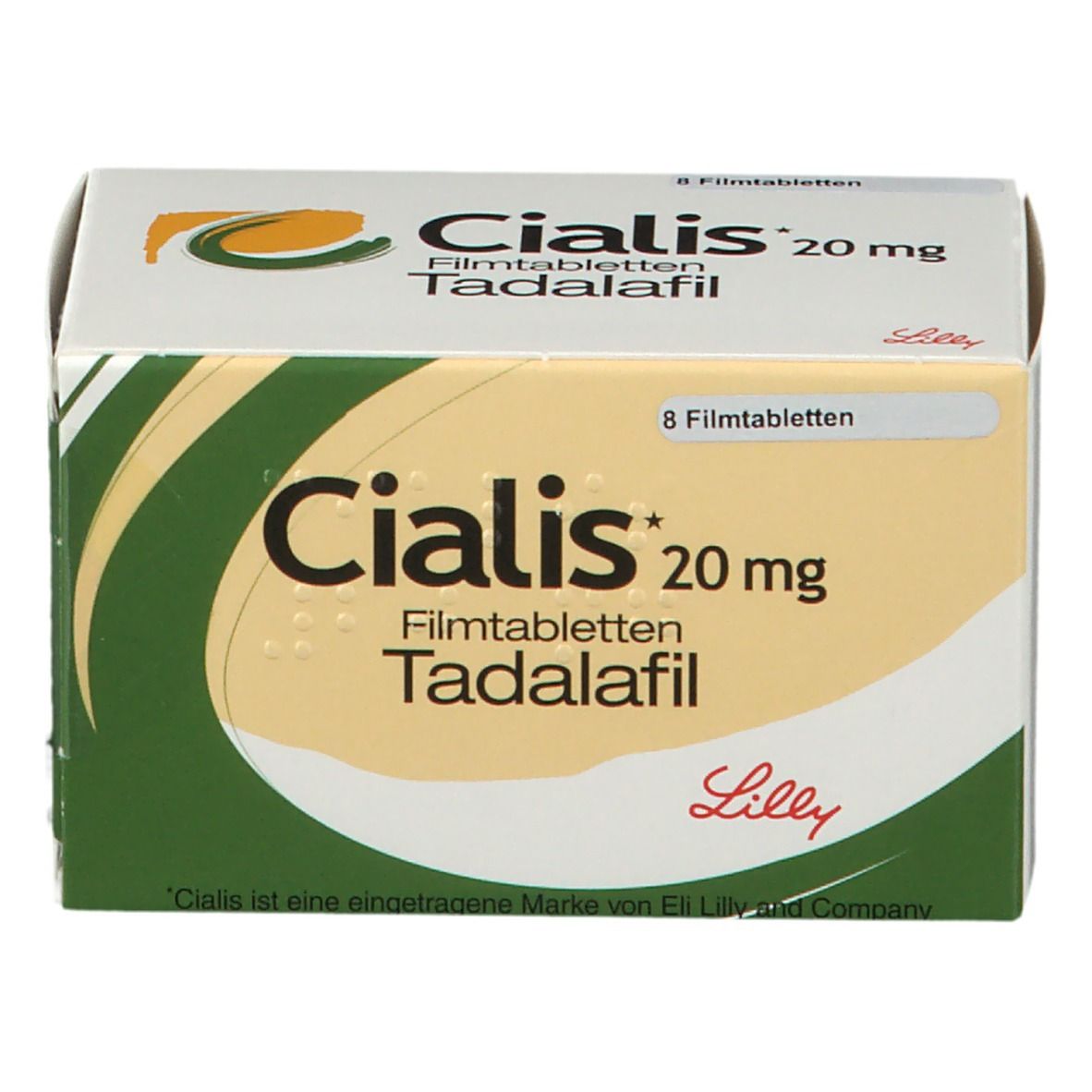 CIALIS 20 mg Filmtabletten 8 St mit dem E-Rezept kaufen - Shop Apotheke