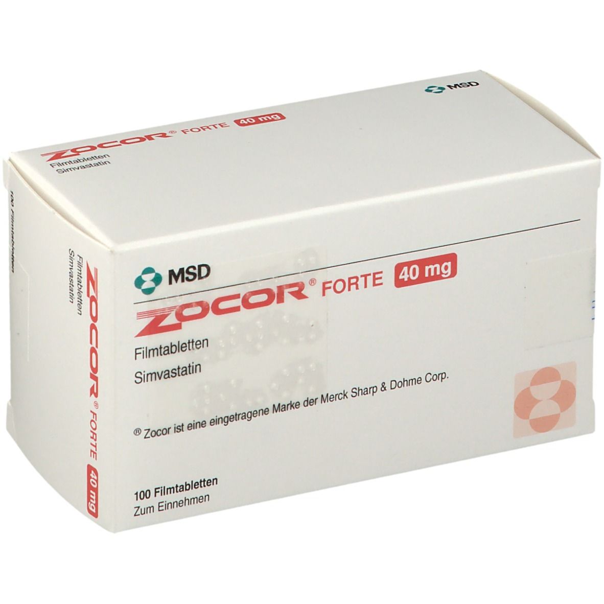 ZOCOR forte 40 mg