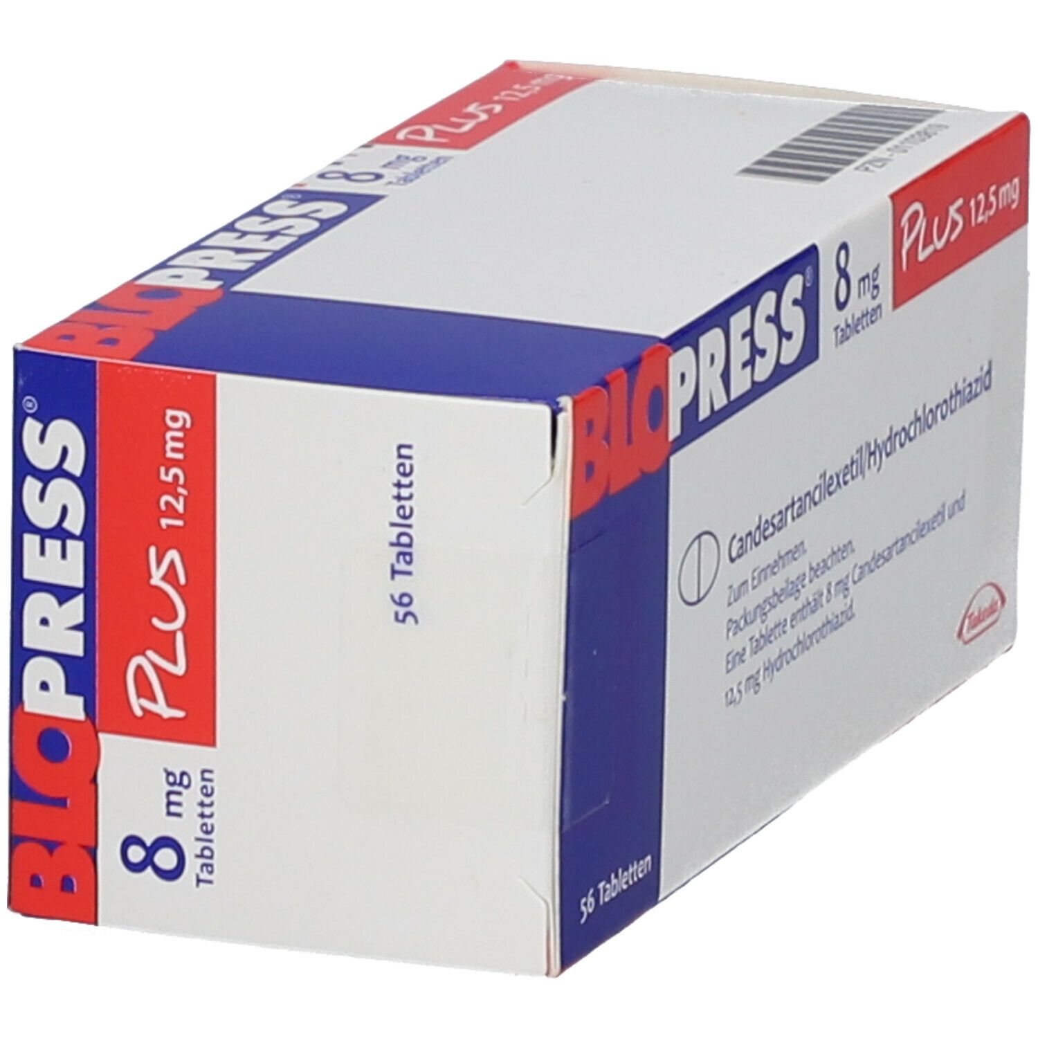 Blopress® 8 mg Plus 12,5 mg