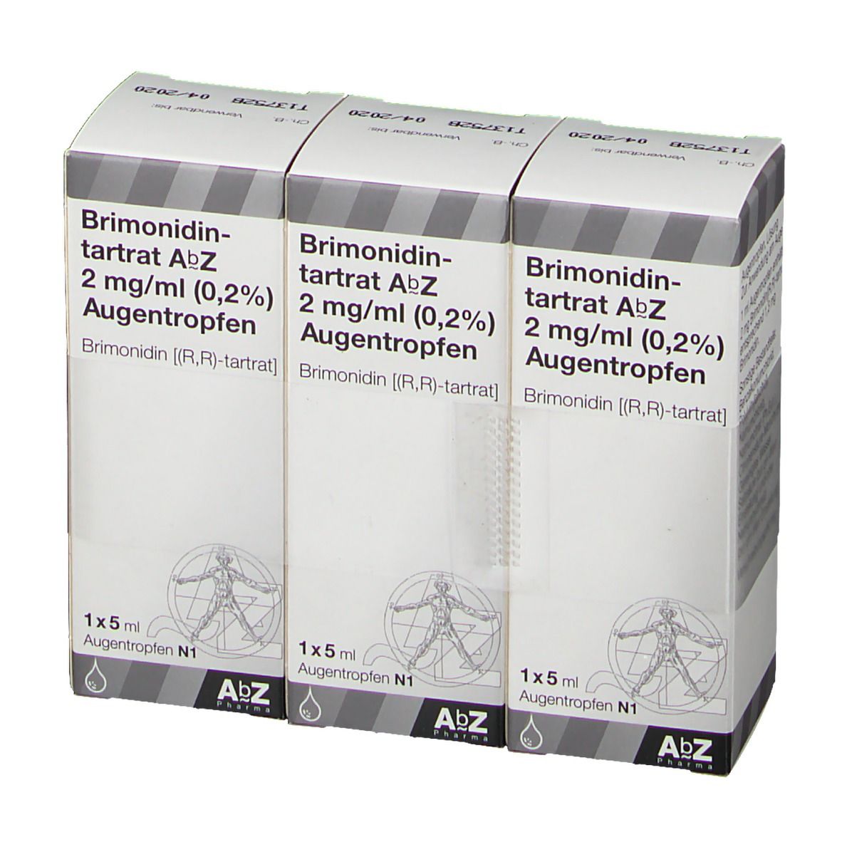 Brimonidintartrat AbZ 2 mg/ml 0,2%