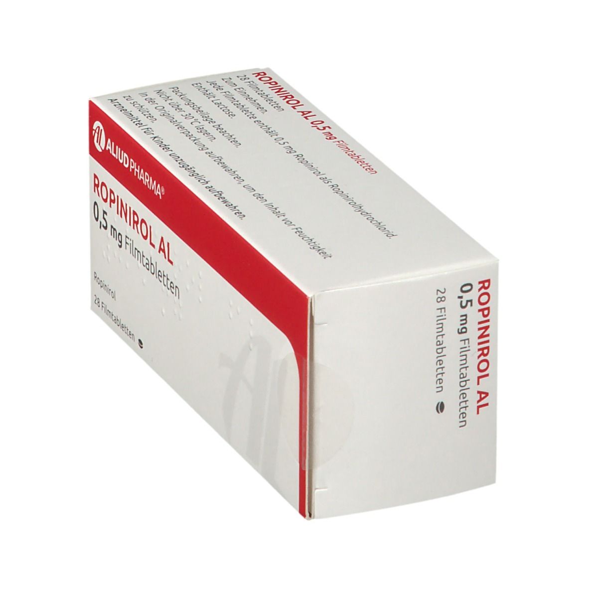 Ropinirol AL 0,5 mg Filmtabletten 28 St