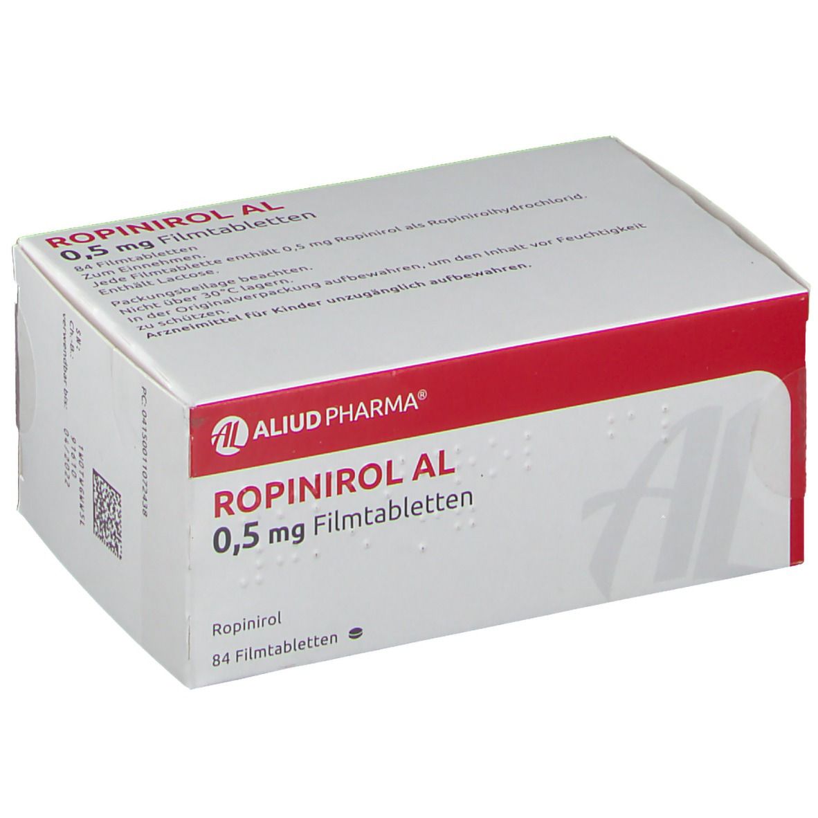 Ropinirol AL 0,5 mg