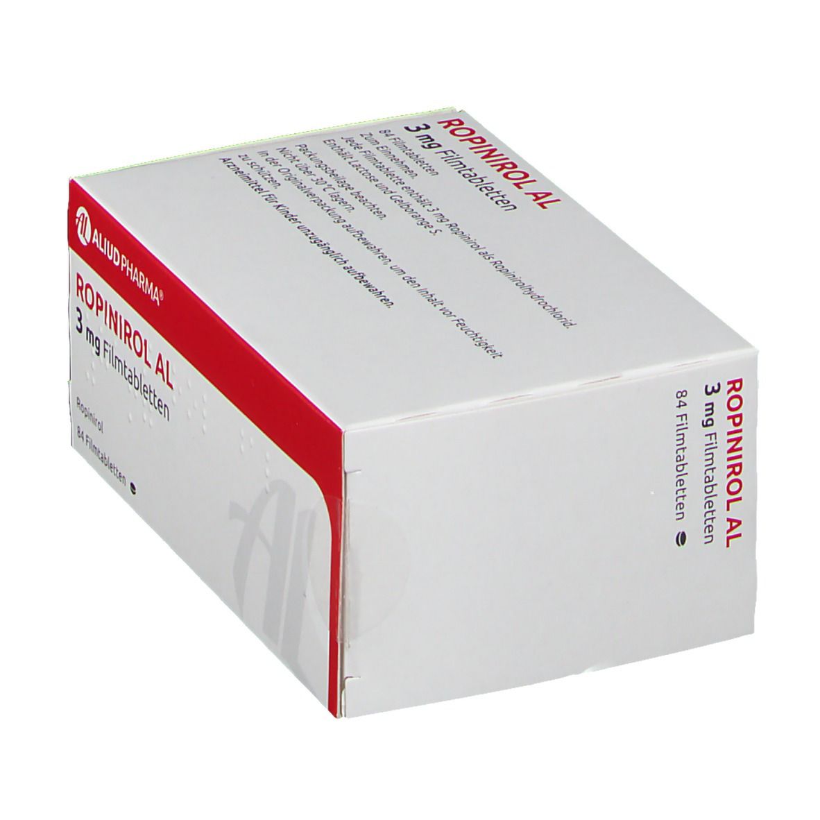 Ropinirol AL 3 mg Filmtabletten 84 St