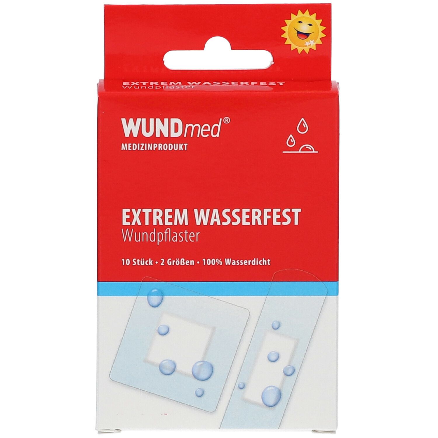 WUNDmed® Pflaster Extrem Wasserfest 10 St - SHOP APOTHEKE