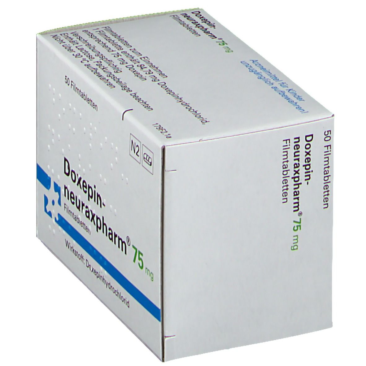 DOXEPIN-neuraxpharm 75 mg Filmtabletten 50 St