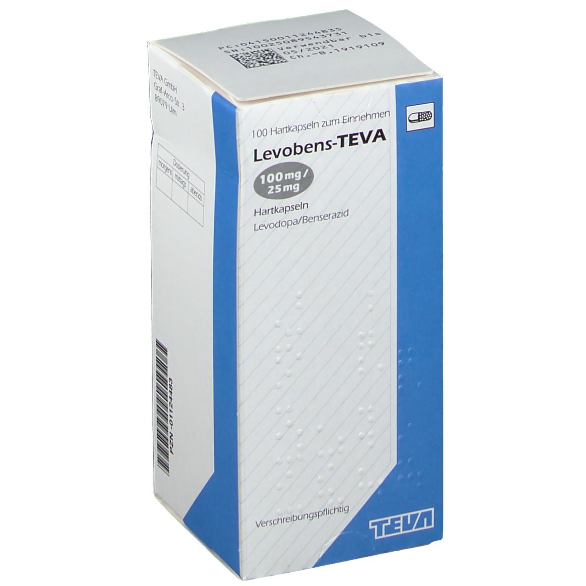 Levobens-EVA 100 mg/25 mg