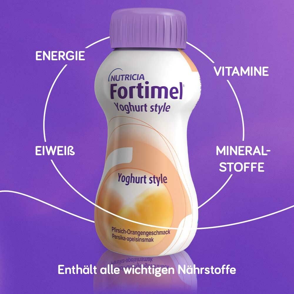 Fortimel® Yoghurt Style Trinknahrung Pfirsich-Orange