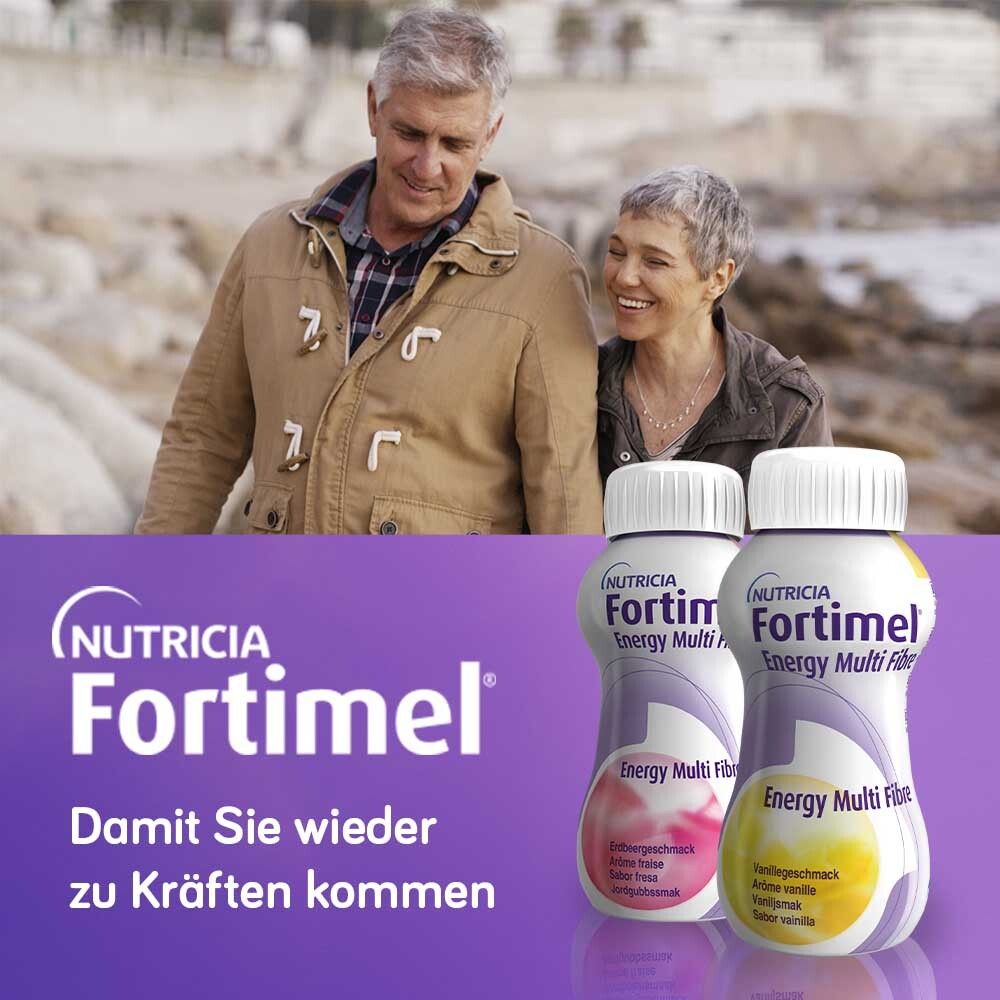 Fortimel Energy Multi Fibre Trinknahrung Schokolade