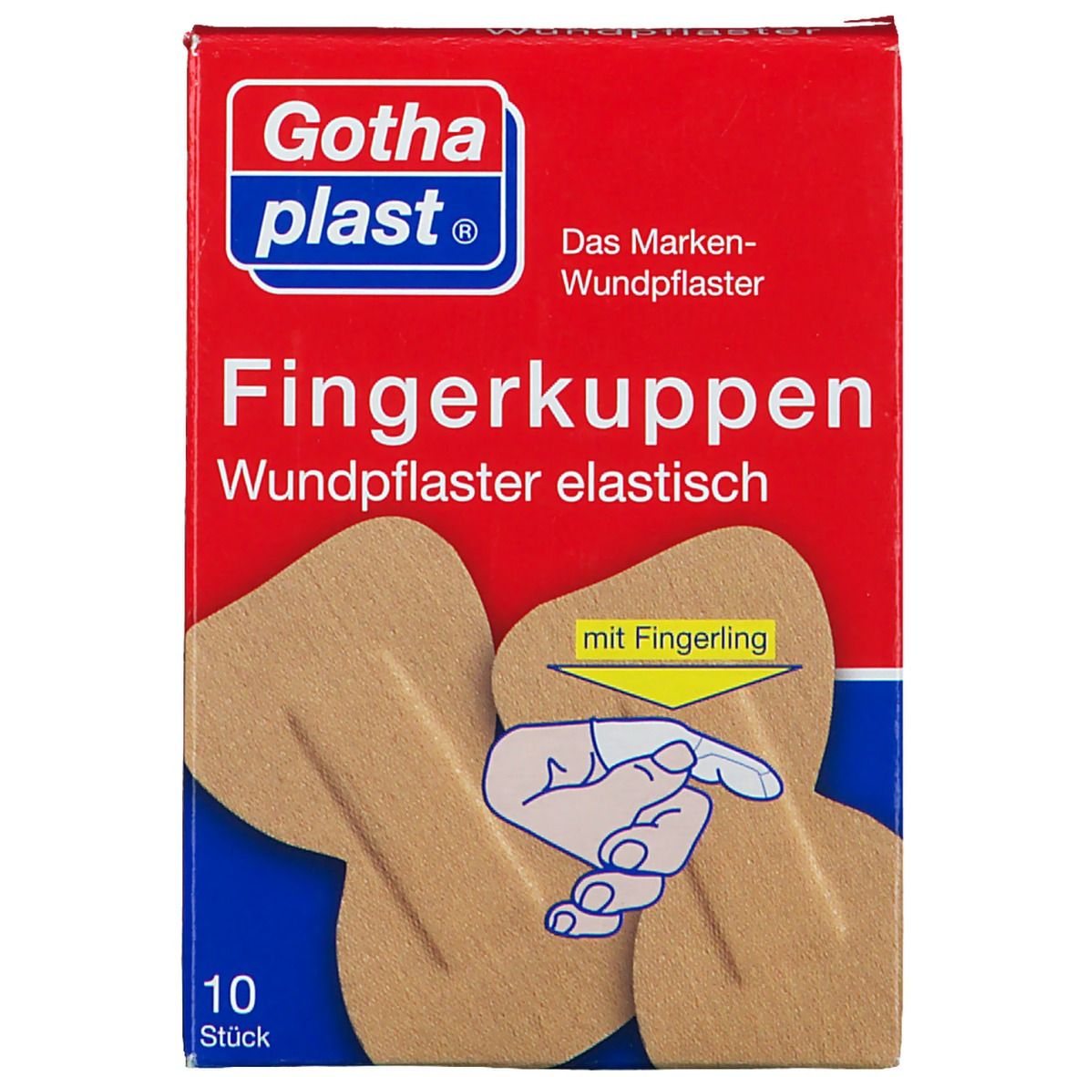 Gothaplast® Fingerkuppenpflaster mit Fingerling