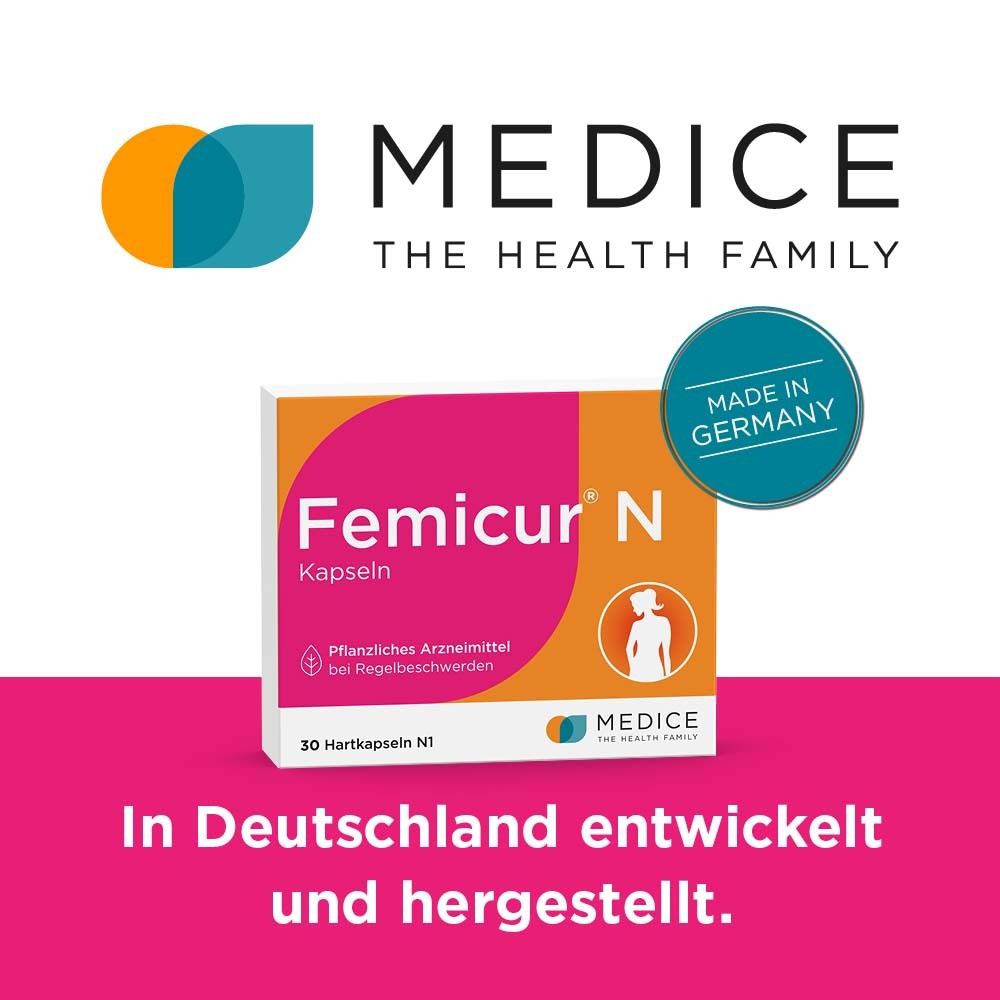 Femicur N Kapseln bei Regelbeschwerden