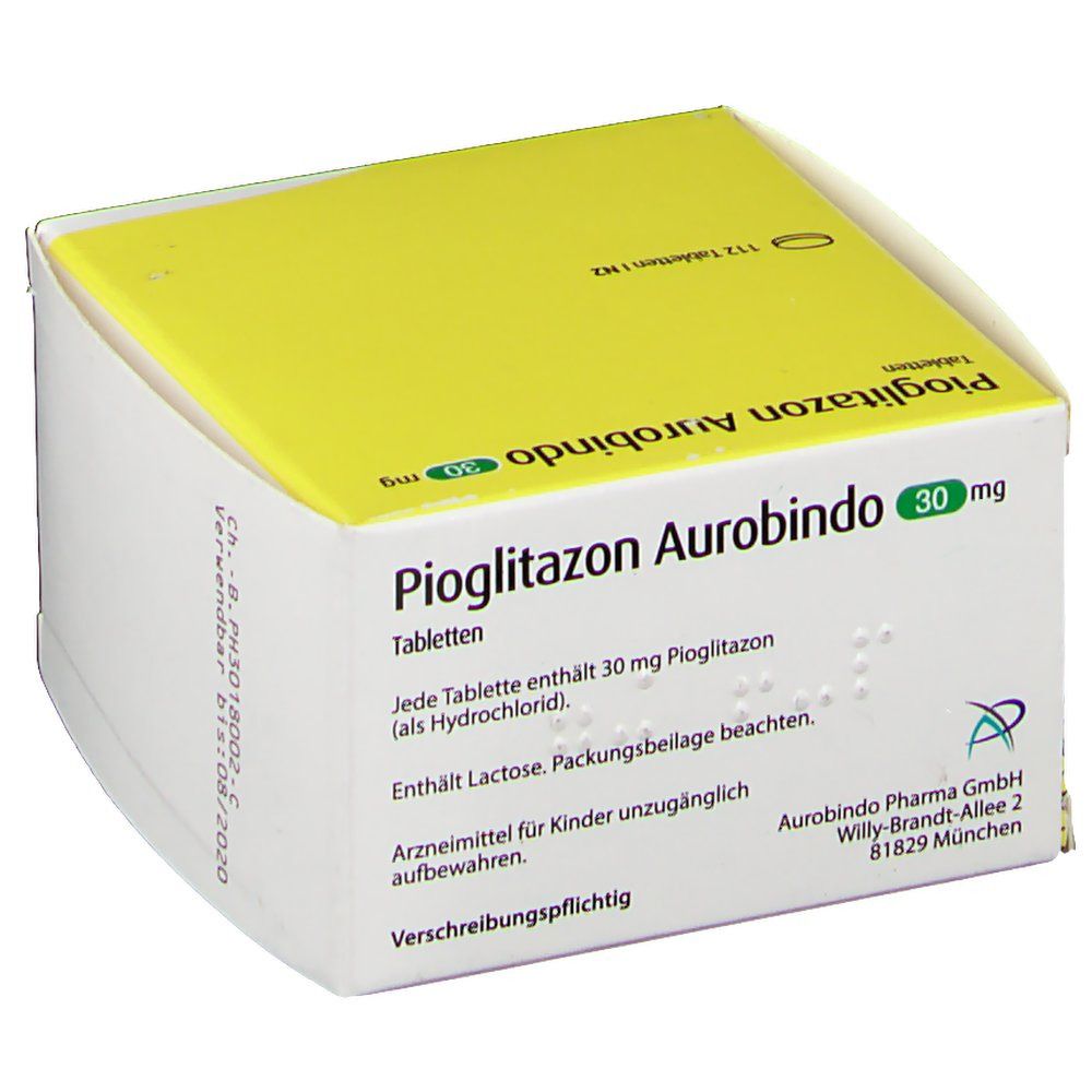 Pioglitazon Aurobindo 30 mg