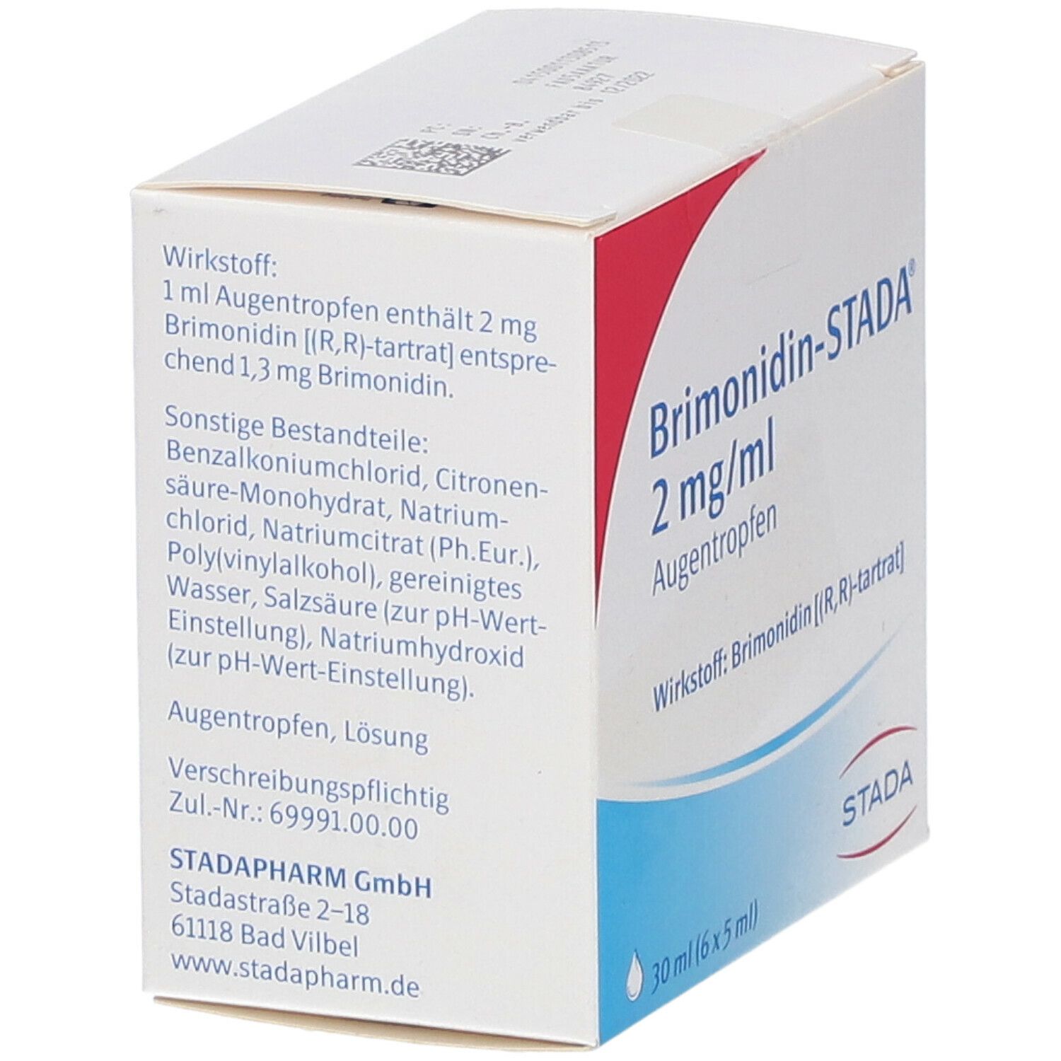 Brimonidin-STADA® 2 mg/ml Augentropfen