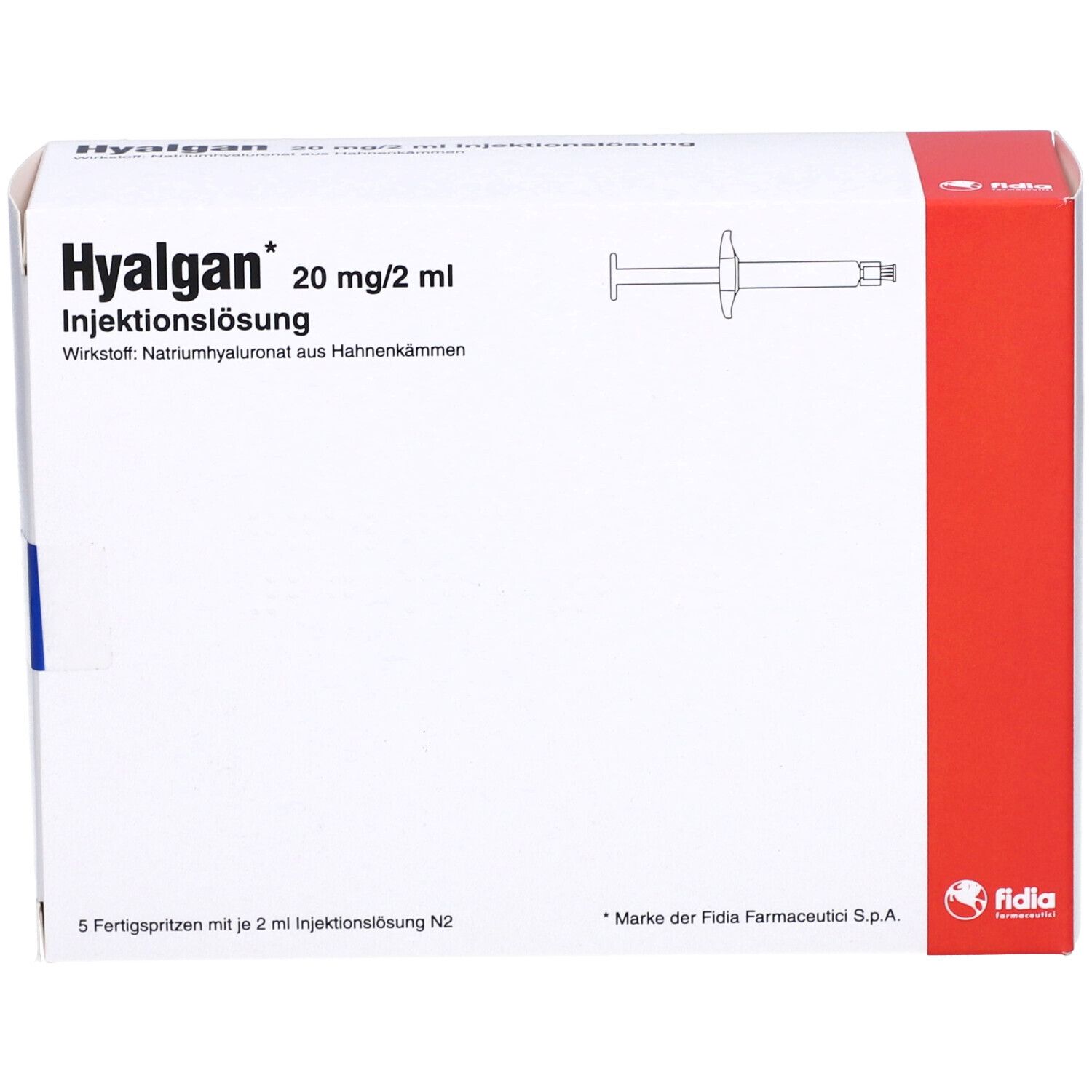 Hyalgan 5x2 ml mit dem E-Rezept kaufen - SHOP APOTHEKE
