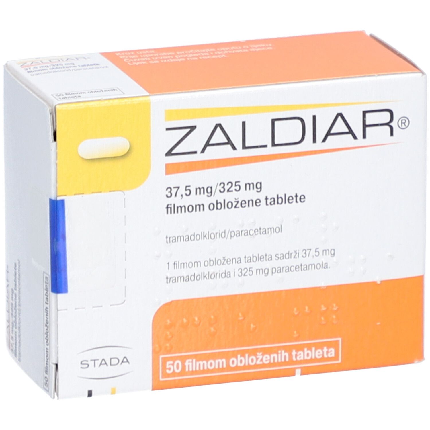 ZALDIAR 37,5 mg/325 mg