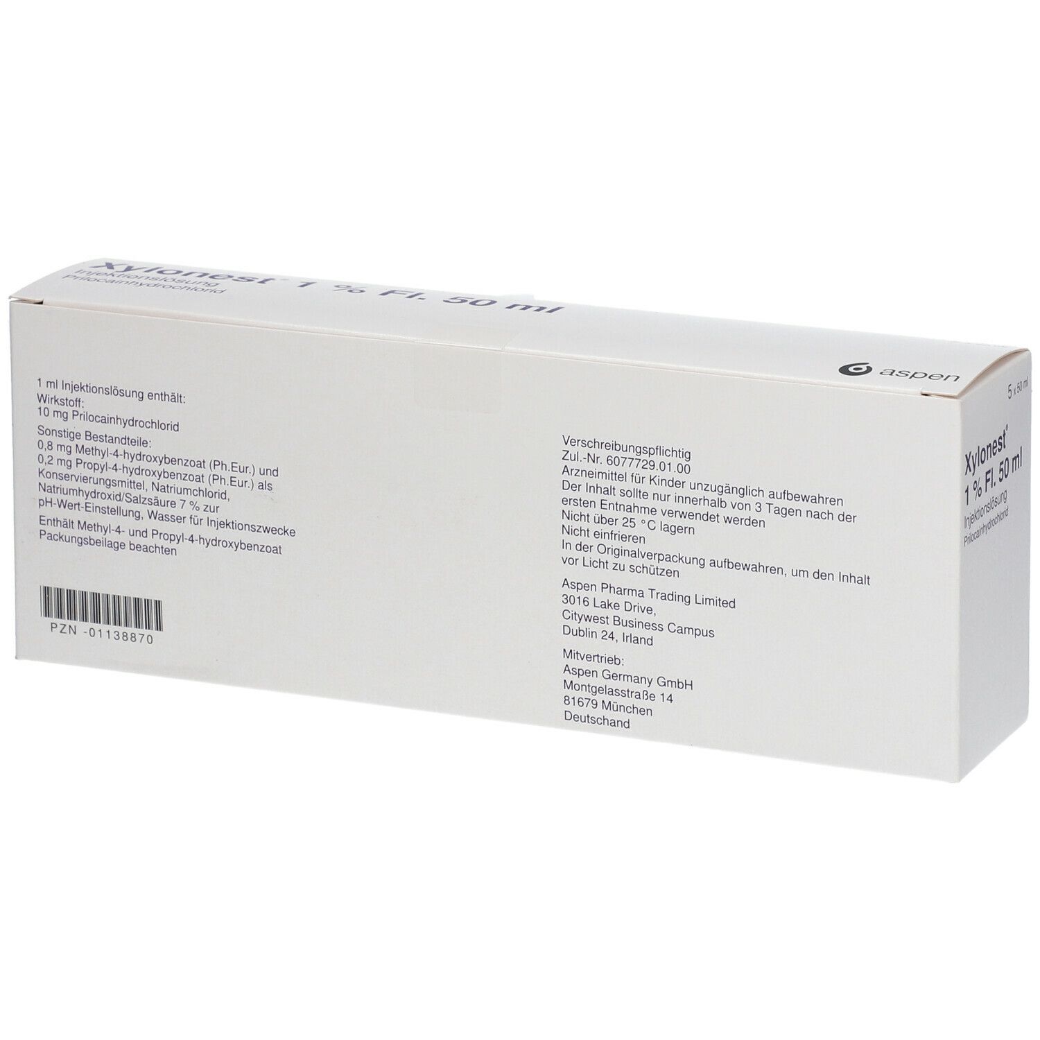 Xylonest® 1 % Fl. 50 ml