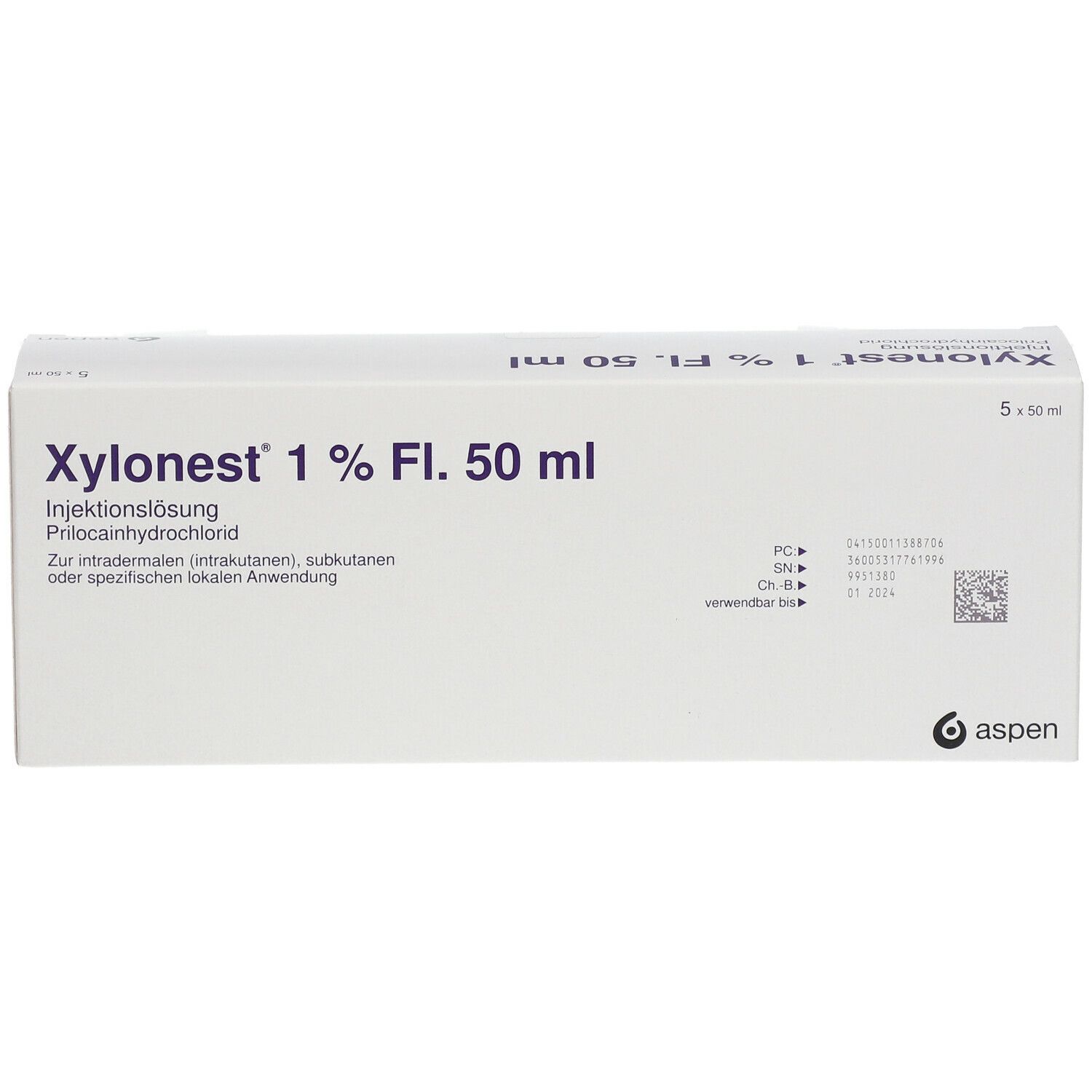 Xylonest® 1 % Fl. 50 ml
