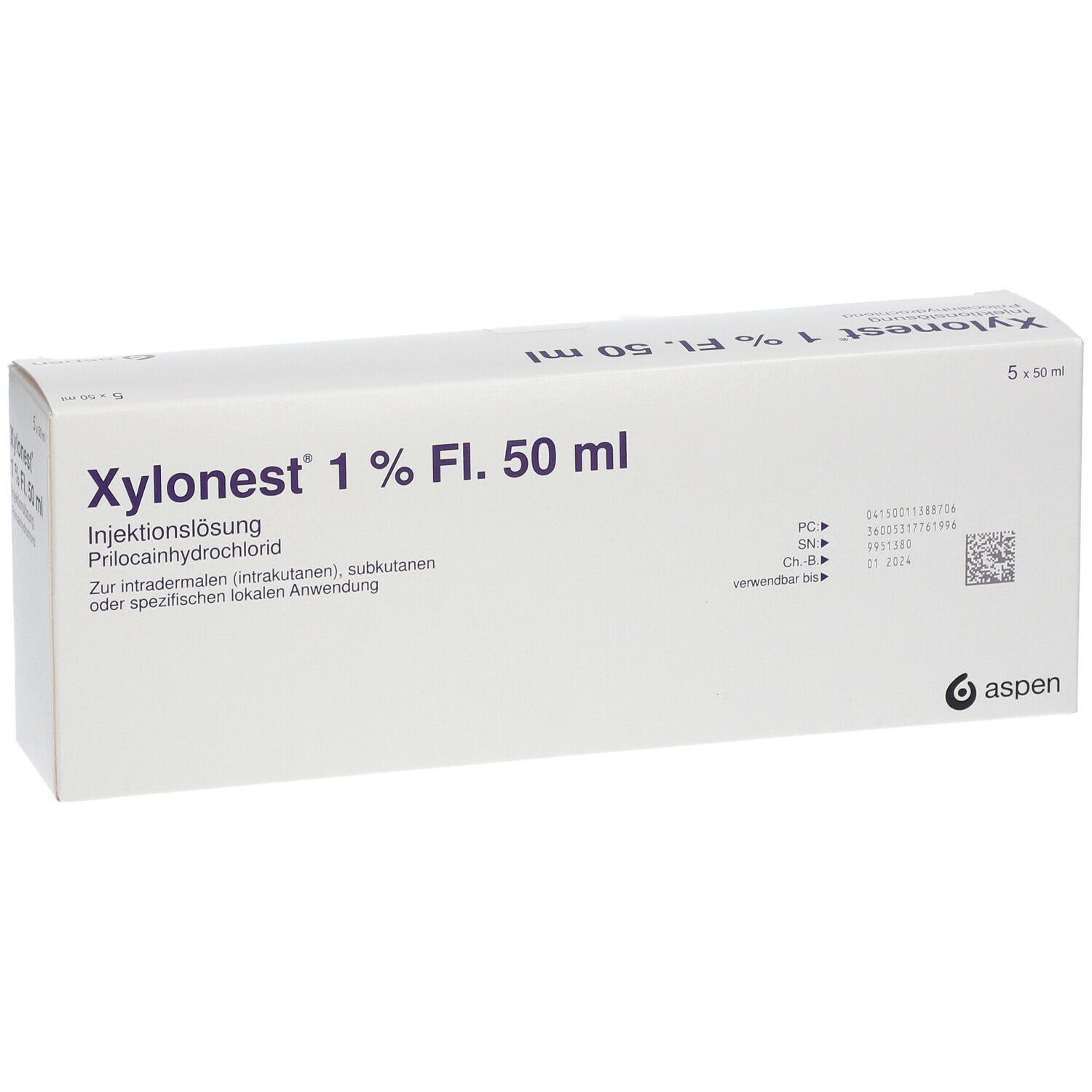 Xylonest® 1 % Fl. 50 ml