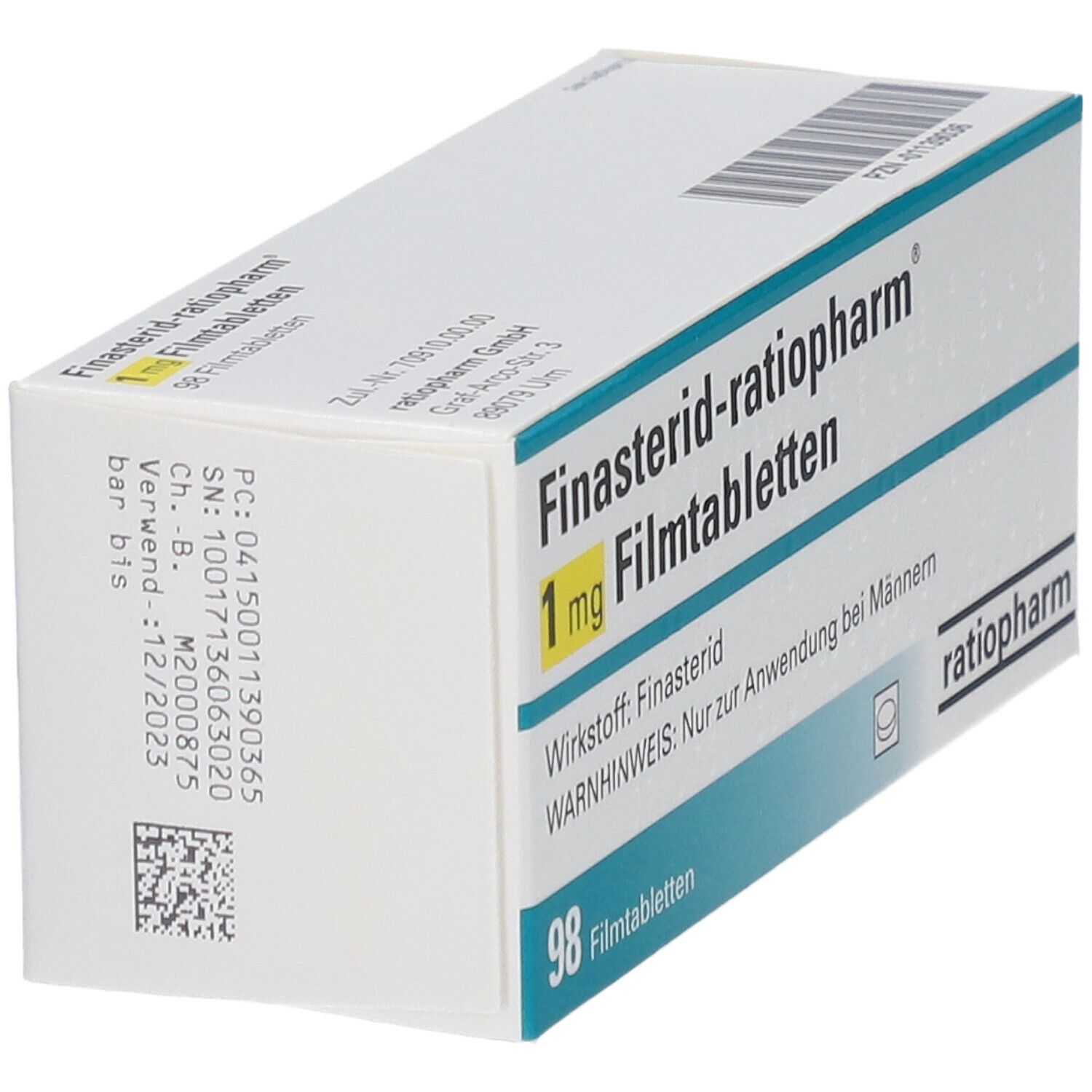 Finasterid-ratiopharm® 1 mg