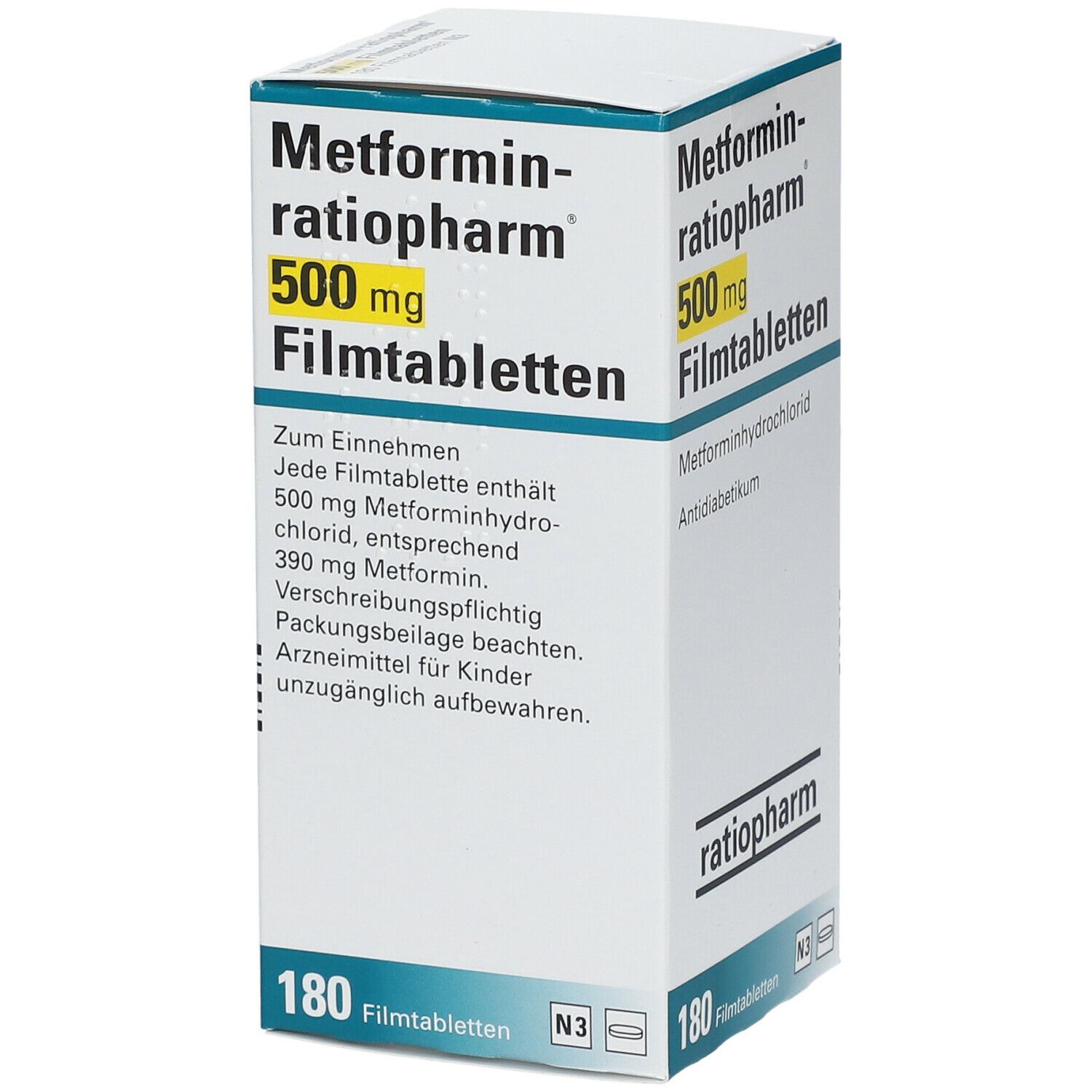 Metformin-ratiopharm® 500 mg