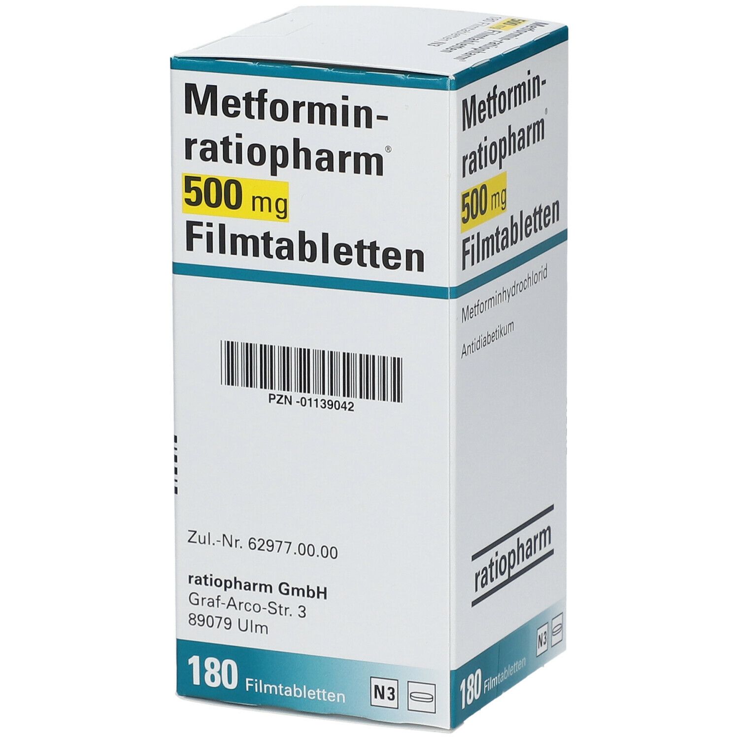 Metformin-ratiopharm® 500 mg