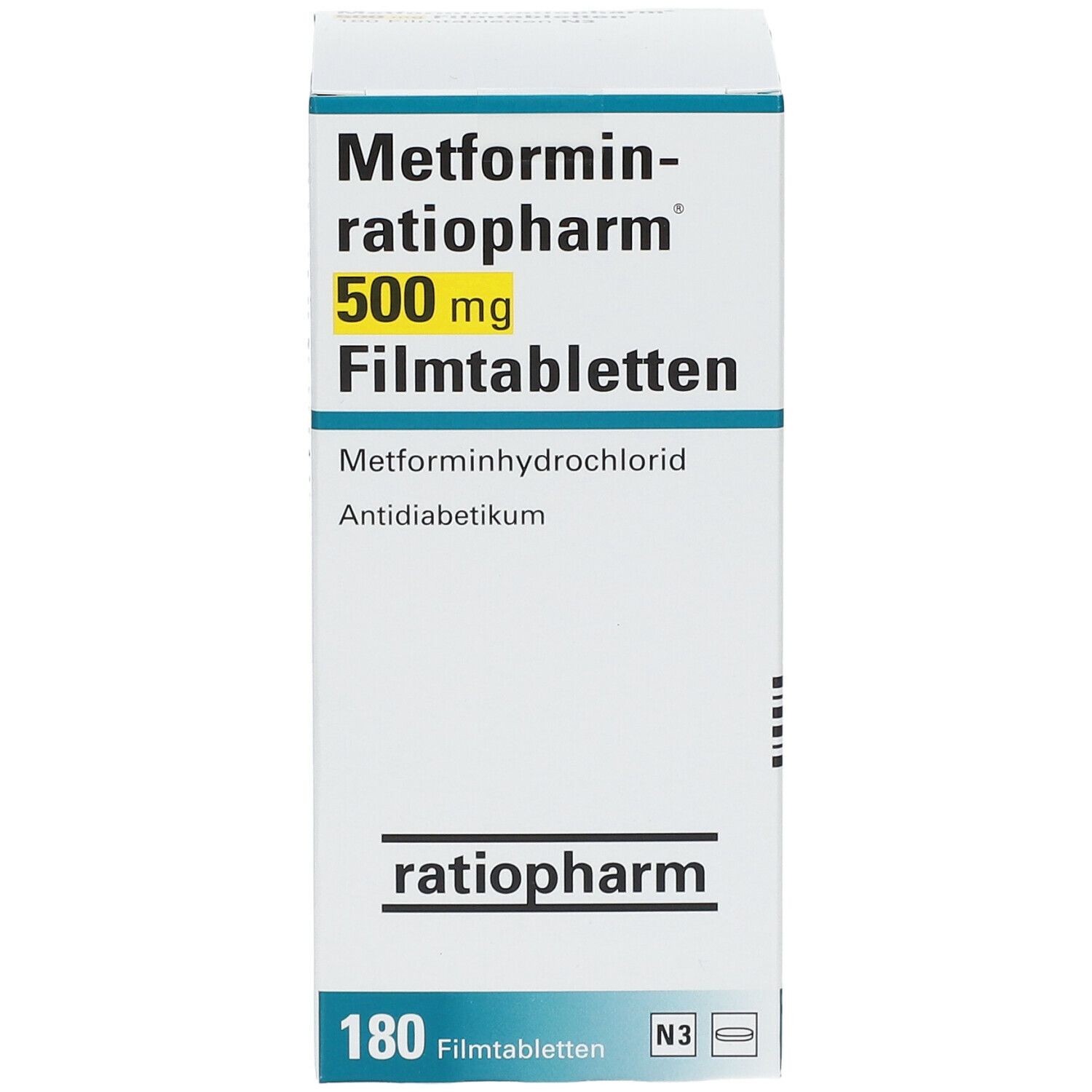 Metformin-ratiopharm® 500 mg