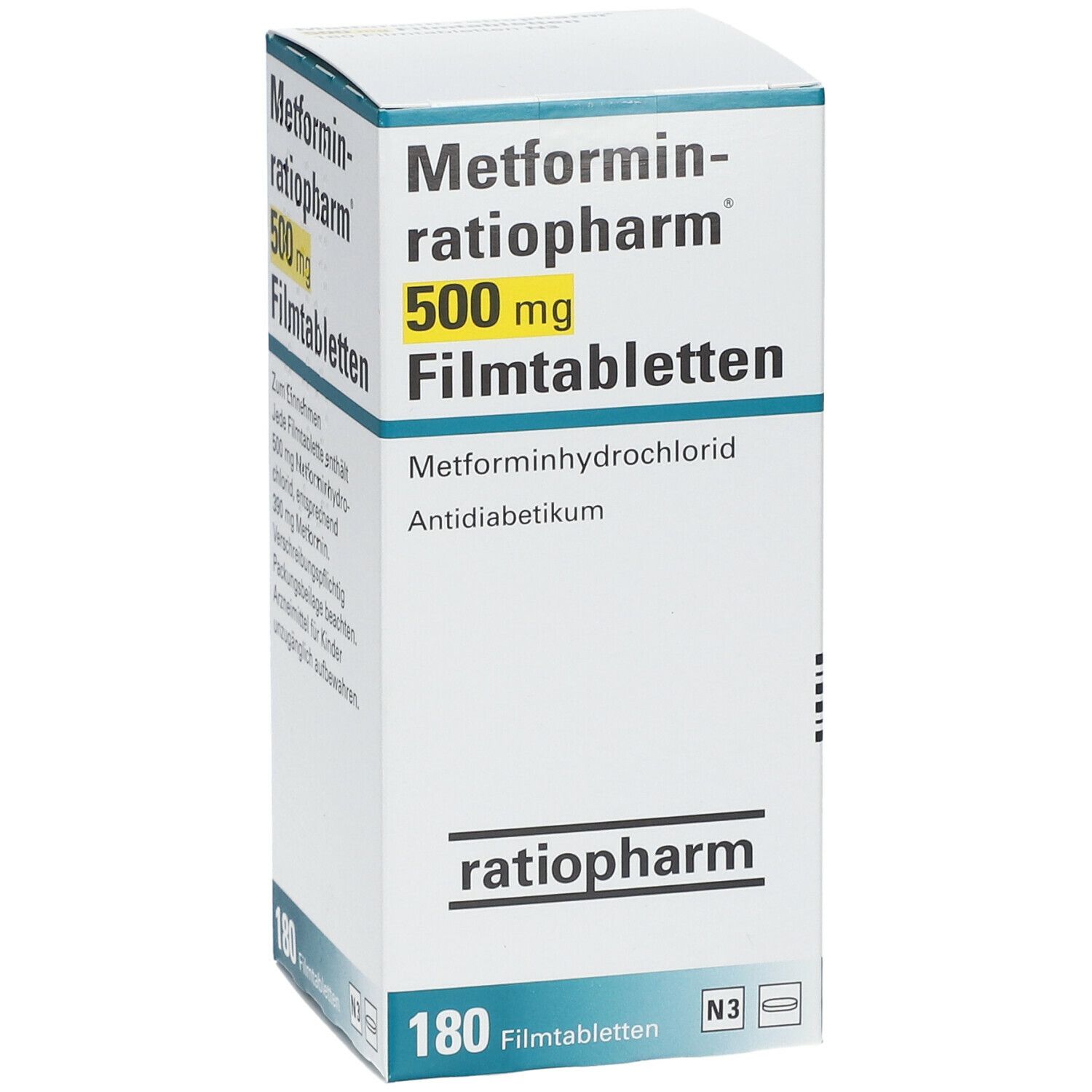 Metformin-ratiopharm® 500 mg