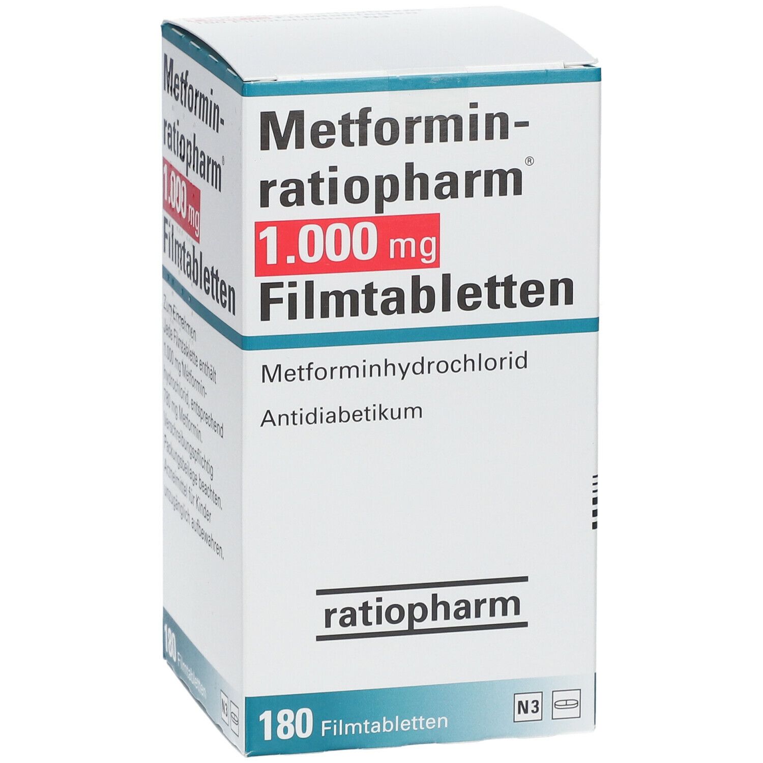 Metformin-ratiopharm® 1000 mg