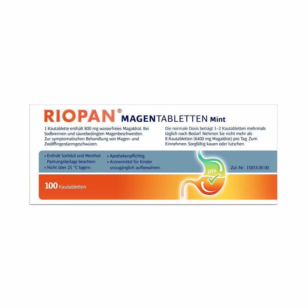 RIOPAN® MAGEN TABLETTEN Mint