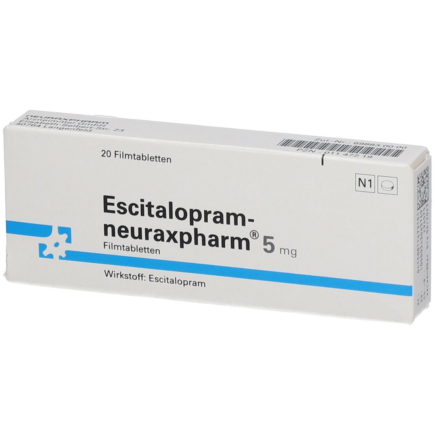 Escitalopram-neuraxpharm® 5 mg